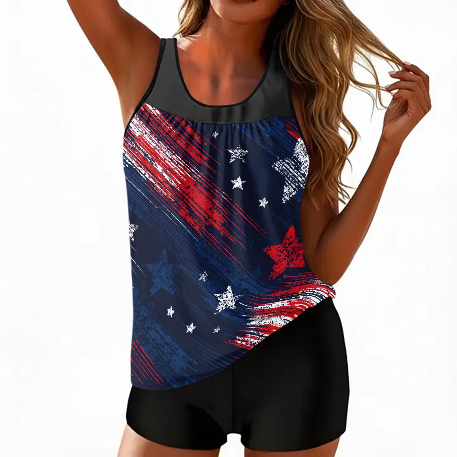 Women’s Sleeveless Tank Top and Shorts Set with Printed Flag and Pattern Lightweight Casual Outfit M чорний
Women’s Sleeveless Tank Top and Shorts Set with Printed Flag and Pattern Lightweight Casual Outfit M чорний