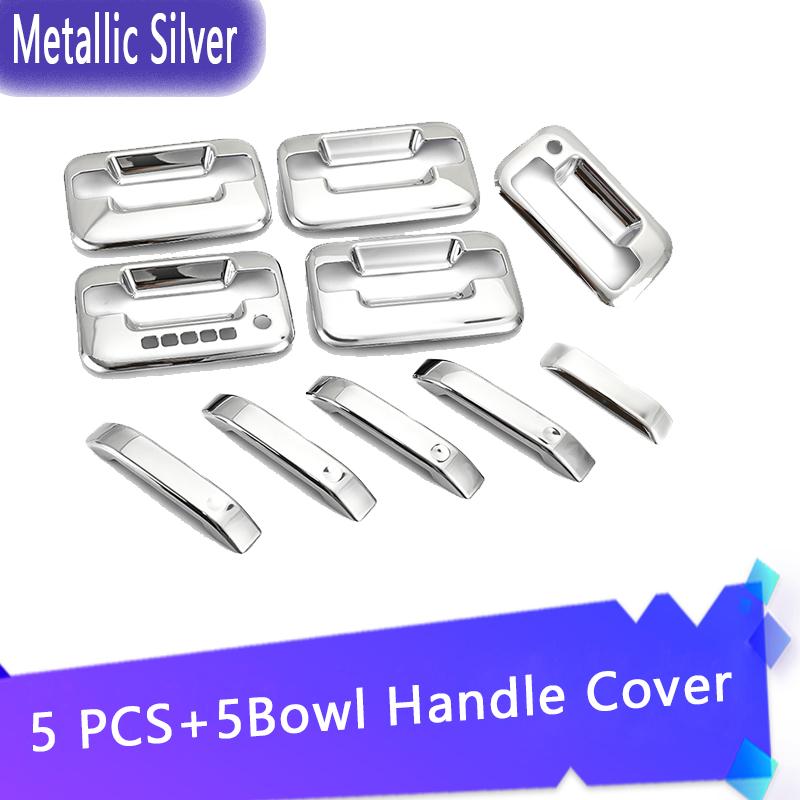 Для Ford F-150 Lobo MK11 P221 2004 2005 2006 2007 2008 хромированная накладка на дверную ручку автомобиля, комплект из 10 шт., хромированный стиль Silver 10 pcs
Для Ford F-150 Lobo MK11 P221 2004 2005 2006 2007 2008 хромированная накладка на дверную ручку автомобиля, комплект из 10 шт., хромированный стиль Silver 10 pcs