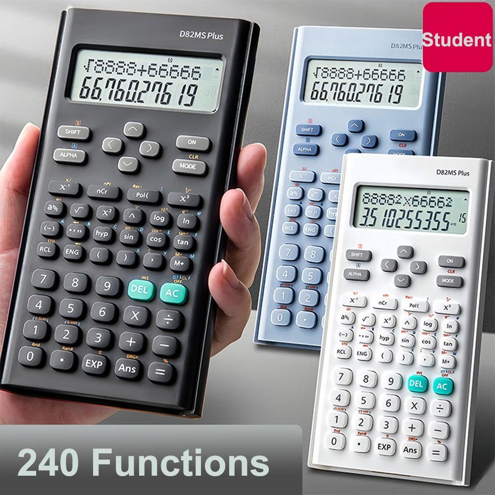 2-Line Function Calculator Standard Math Calculators for Student and Teacher темно-сірий колір
2-Line Function Calculator Standard Math Calculators for Student and Teacher темно-сірий колір
