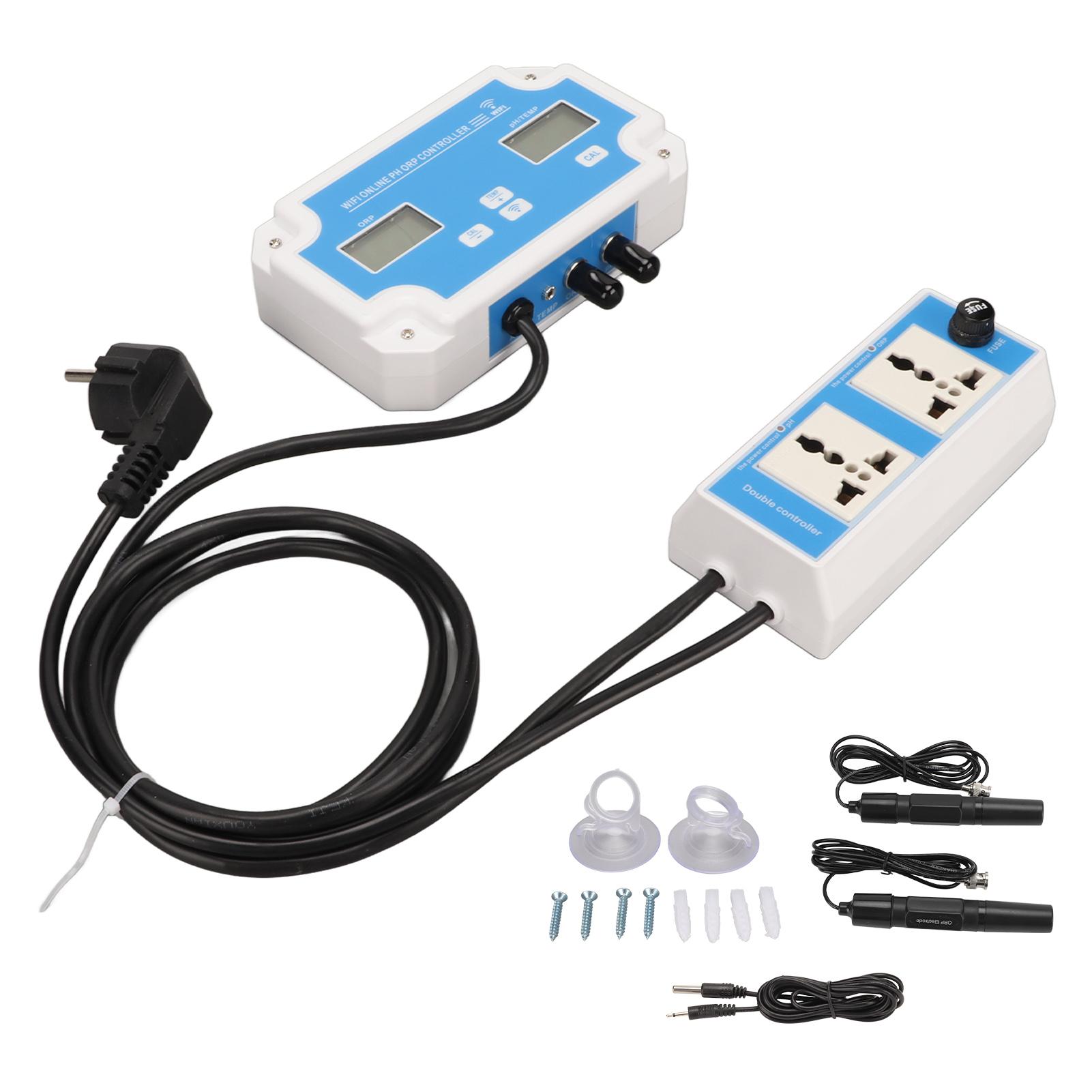 3 в 1 WiFi цифровой измеритель температуры PH ORP для Tuya APP Control Smart Water Quality Monitor для
3 в 1 WiFi цифровой измеритель температуры PH ORP для Tuya APP Control Smart Water Quality Monitor для