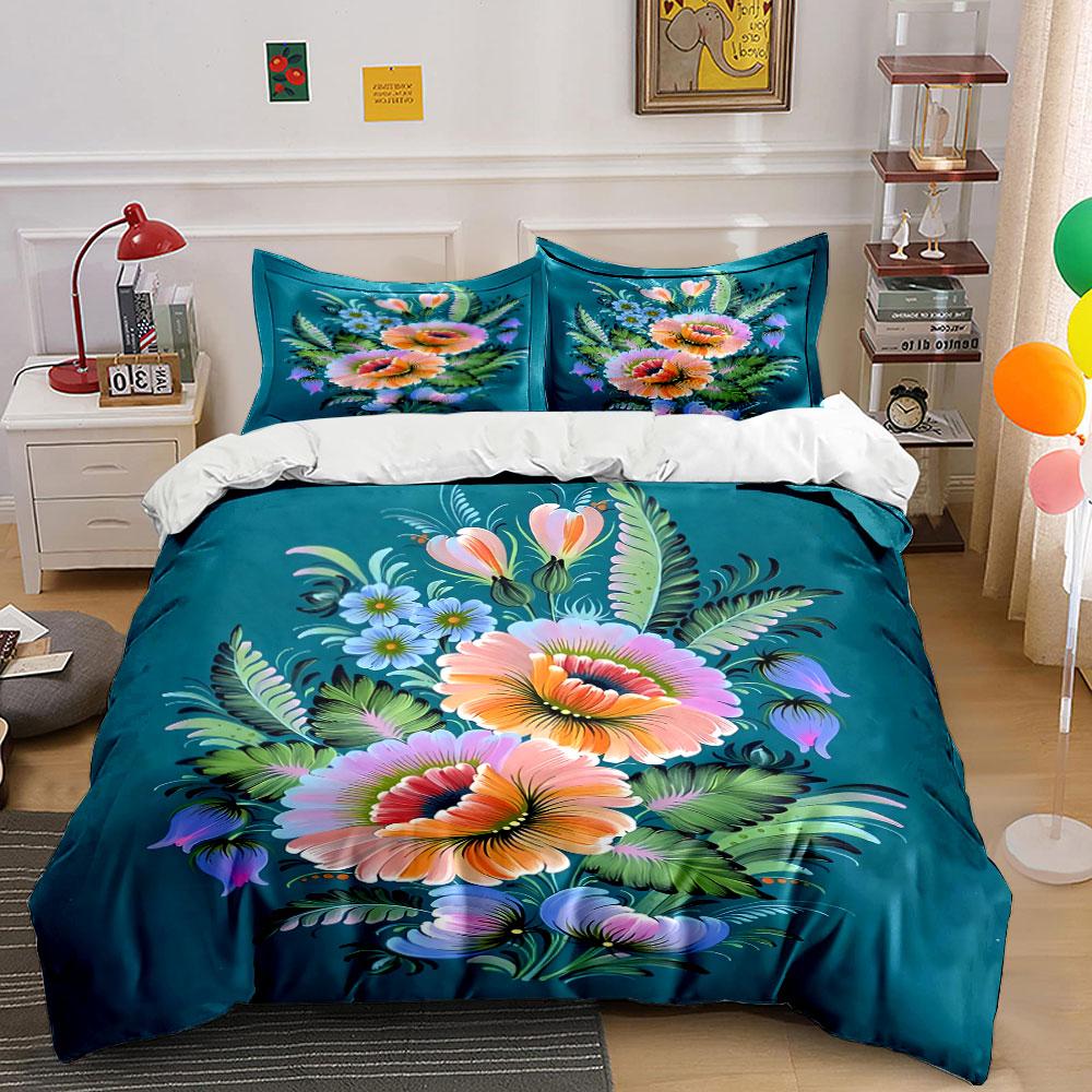 Colorful floral and leaves. Bedding sets Duvet cover sets Duvet covers Pillowcases(1 * Duvet Cover 2 * Pillowcases, without duvet insert) 135x200cm
Colorful floral and leaves. Bedding sets Duvet cover sets Duvet covers Pillowcases(1 * Duvet Cover 2 * Pillowcases, without duvet insert) 135x200cm