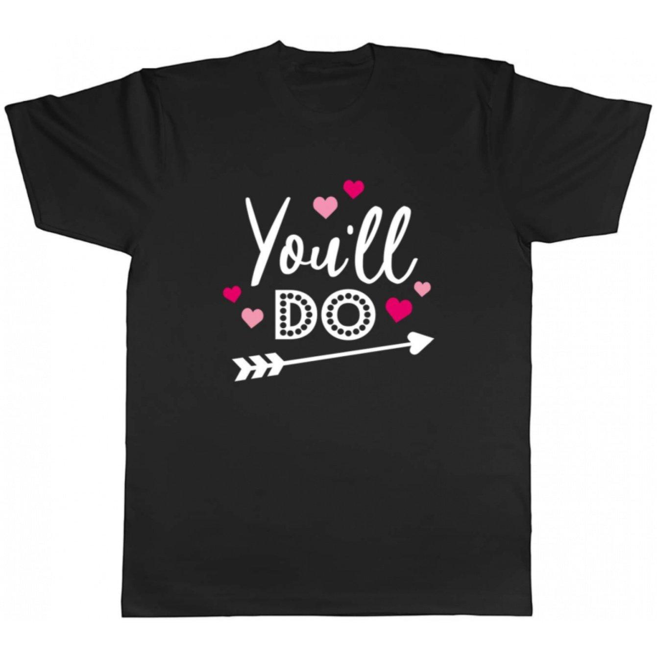You ll Do Arrow Graphic Tee Soft Cotton Short Sleeve T-Shirt Romantic Valentine Gift for Couples Daily Wear 4XL
You ll Do Arrow Graphic Tee Soft Cotton Short Sleeve T-Shirt Romantic Valentine Gift for Couples Daily Wear 4XL