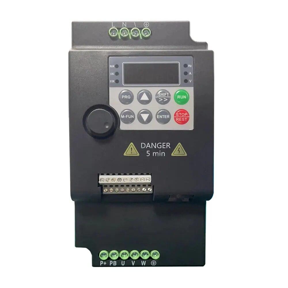 220V 380V Economical VFD Vector Variable Frequency Drive Converter Variator Inverter 0.75/1.5/2.2/4/5.5KW Motor Speed Controller
220V 380V Economical VFD Vector Variable Frequency Drive Converter Variator Inverter 0.75/1.5/2.2/4/5.5KW Motor Speed Controller