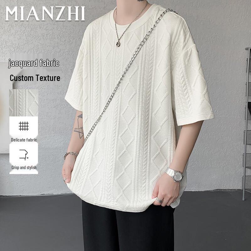 Men s Breathable Jacquard Short Sleeve T-Shirt 2XL
Men s Breathable Jacquard Short Sleeve T-Shirt 2XL