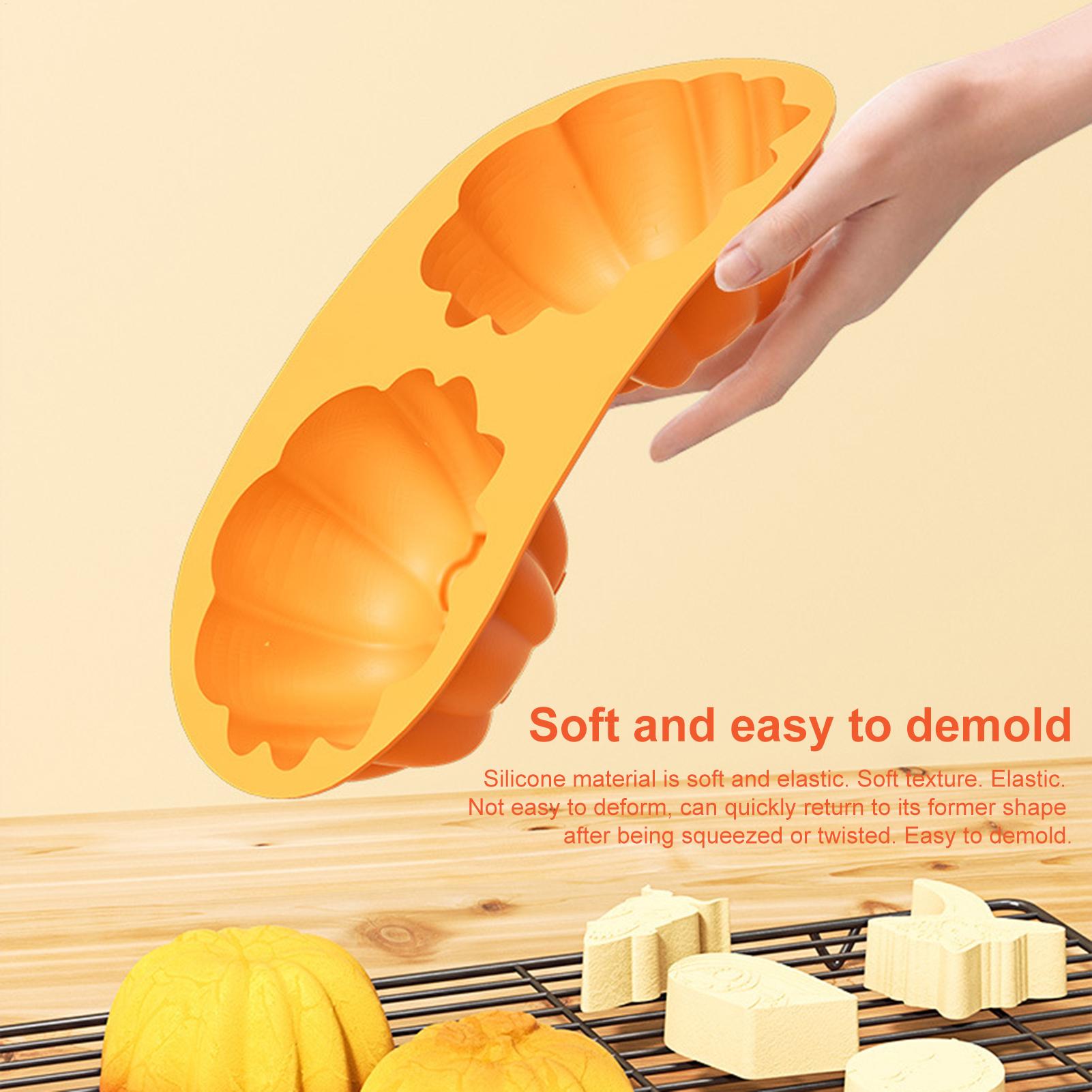 Силиконовые формы для торта в форме тыквы, формы для мастики с 2 полостями, легкое извлечение, форма для шоколада для торта, пудинга, желе, Хэллоуина CN
Силиконовые формы для торта в форме тыквы, формы для мастики с 2 полостями, легкое извлечение, форма для шоколада для торта, пудинга, желе, Хэллоуина CN