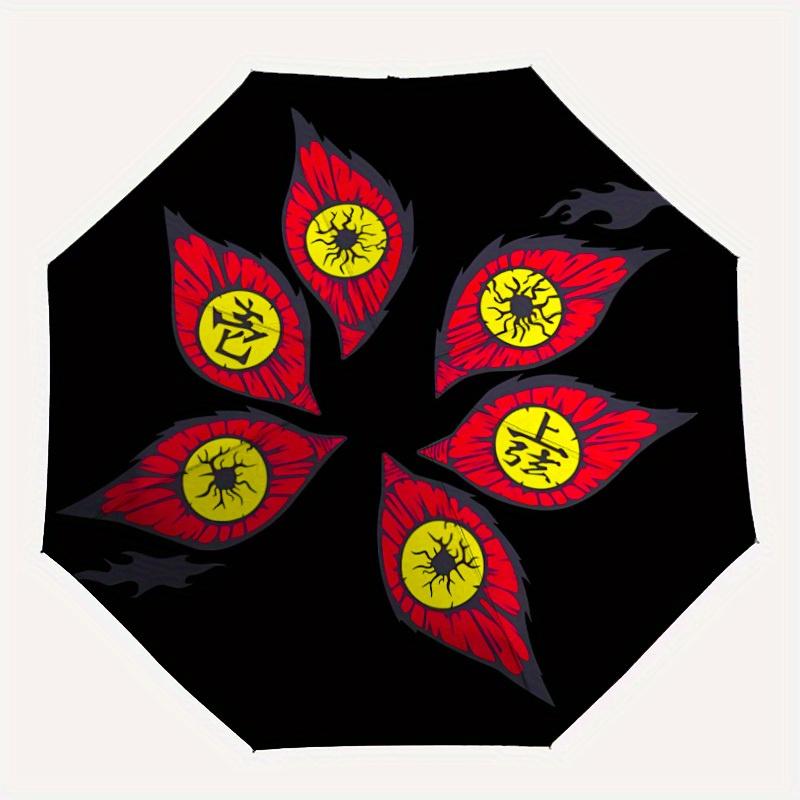 1pc Sharingan Eyes Automatic Folding Umbrella, Portable Collapsible Design, 8-Rib Iron Frame, , All-Season Casual Outdoor Accessory yy0901050
1pc Sharingan Eyes Automatic Folding Umbrella, Portable Collapsible Design, 8-Rib Iron Frame, , All-Season Casual Outdoor Accessory yy0901050