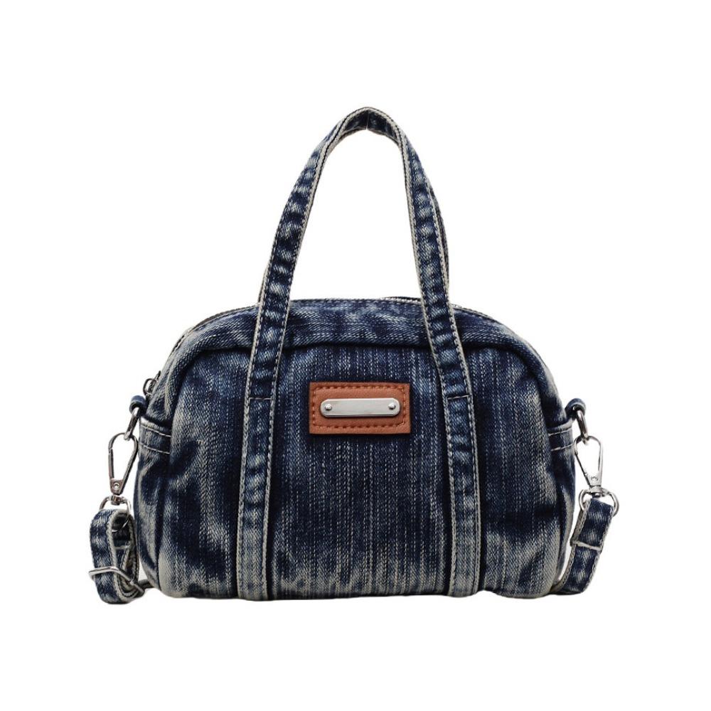 Street Style Denim Canvas Bag Large Capacity Solid Crossbody Bag Vintage Handbag Outdoor синий
Street Style Denim Canvas Bag Large Capacity Solid Crossbody Bag Vintage Handbag Outdoor синий