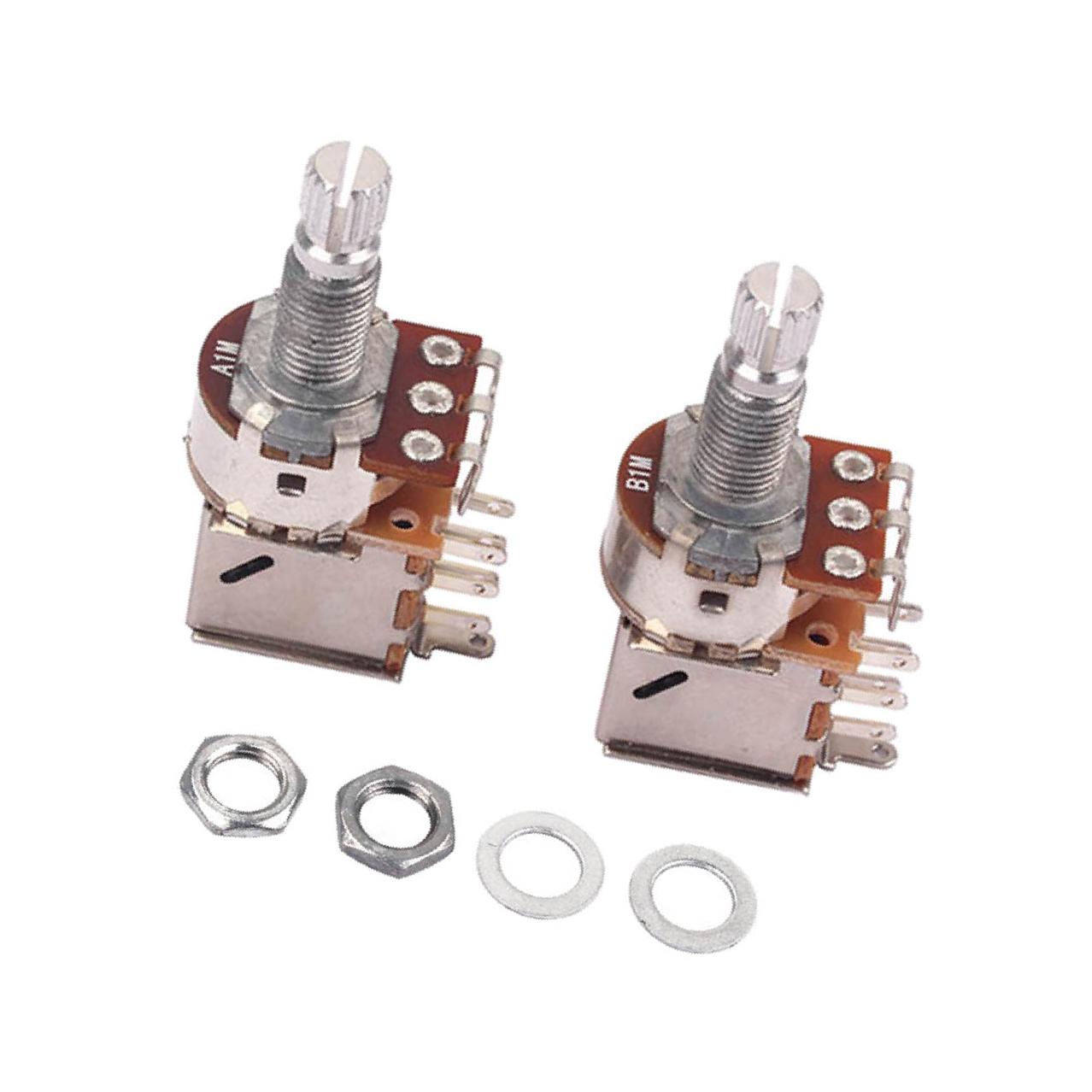 Brass Shaft A1M B1M Big Potentiometer Pots For Electric Guitar Bass Parts
Brass Shaft A1M B1M Big Potentiometer Pots For Electric Guitar Bass Parts