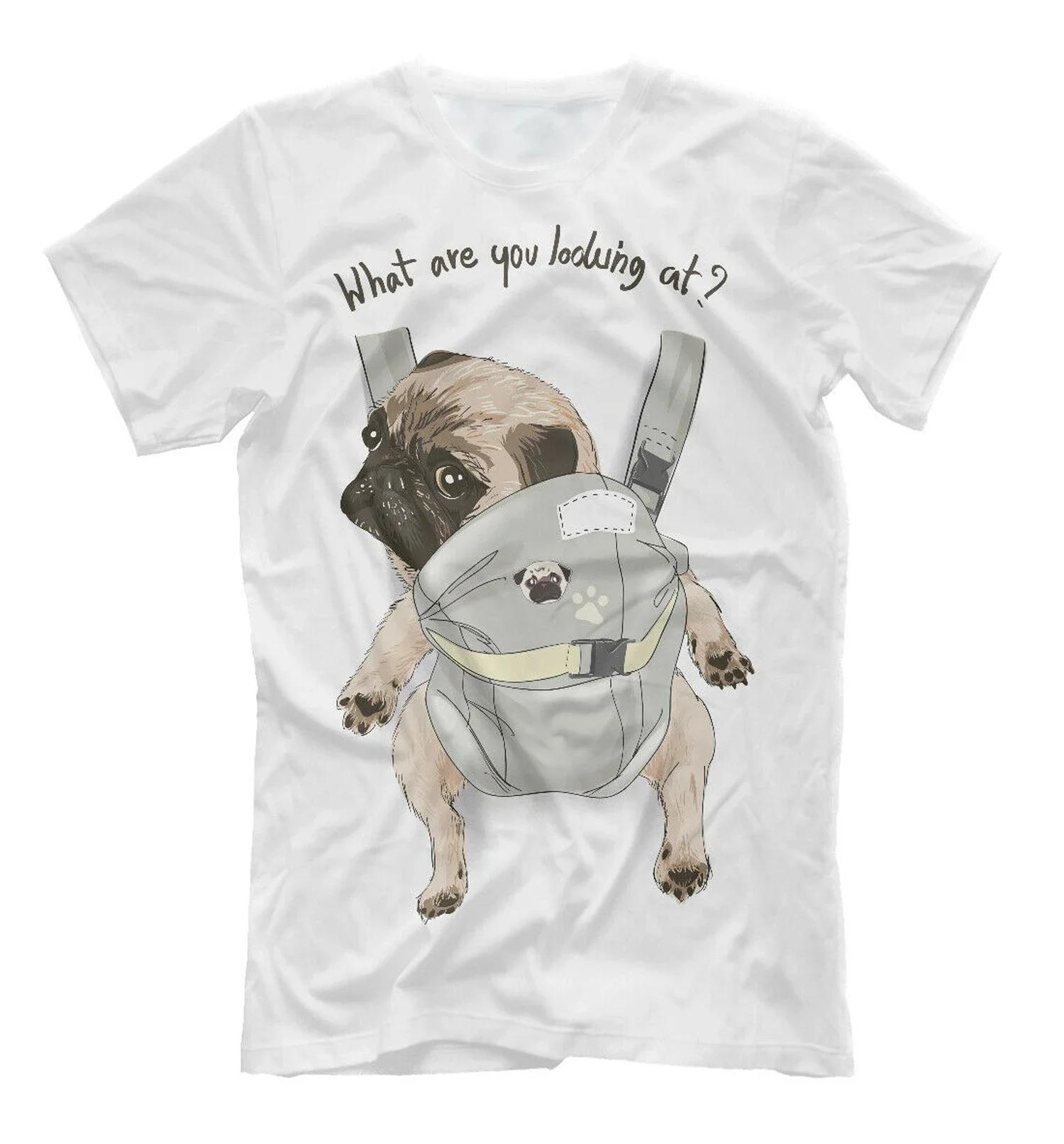Cute Pet Pug in Backpack Funny Dog Lovers Gift T-Shirt 100% Cotton O-Neck Summer Short Sleeve Casual Mens T-shirt Size S-3XL S
Cute Pet Pug in Backpack Funny Dog Lovers Gift T-Shirt 100% Cotton O-Neck Summer Short Sleeve Casual Mens T-shirt Size S-3XL S