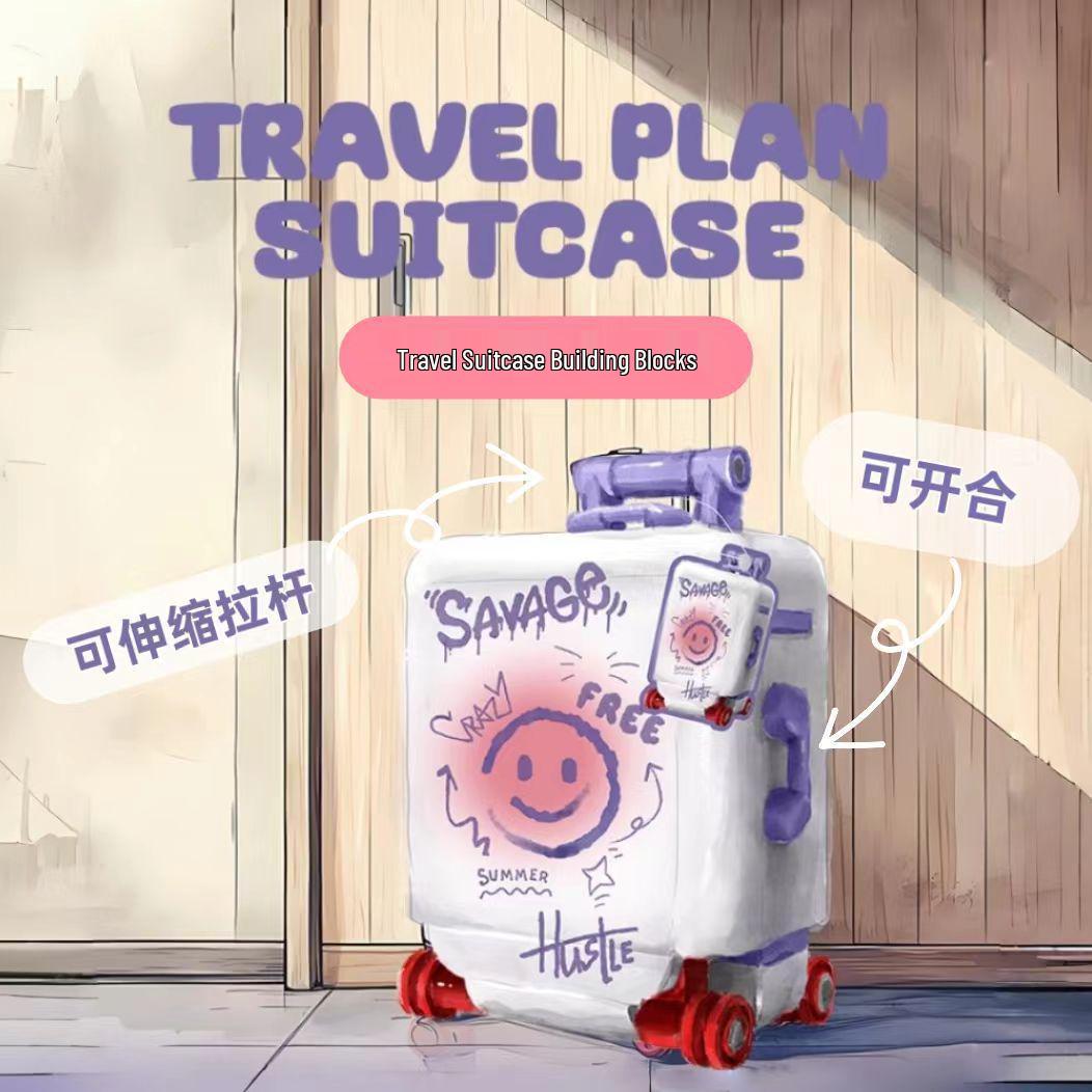 Lego-Compatible Cute Card Suitcase Building Blocks: Assemble, Display Photos & Decorate - Perfect Gift for Girls
Lego-Compatible Cute Card Suitcase Building Blocks: Assemble, Display Photos & Decorate - Perfect Gift for Girls