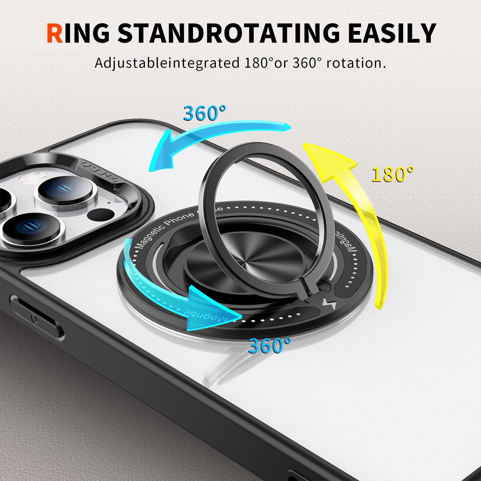 For iPhone 15 Pro Max PC+TPU+Acrylic Phone Case Ring Kickstand Transparent Cover Compatible with MagSafe Green
For iPhone 15 Pro Max PC+TPU+Acrylic Phone Case Ring Kickstand Transparent Cover Compatible with MagSafe Green