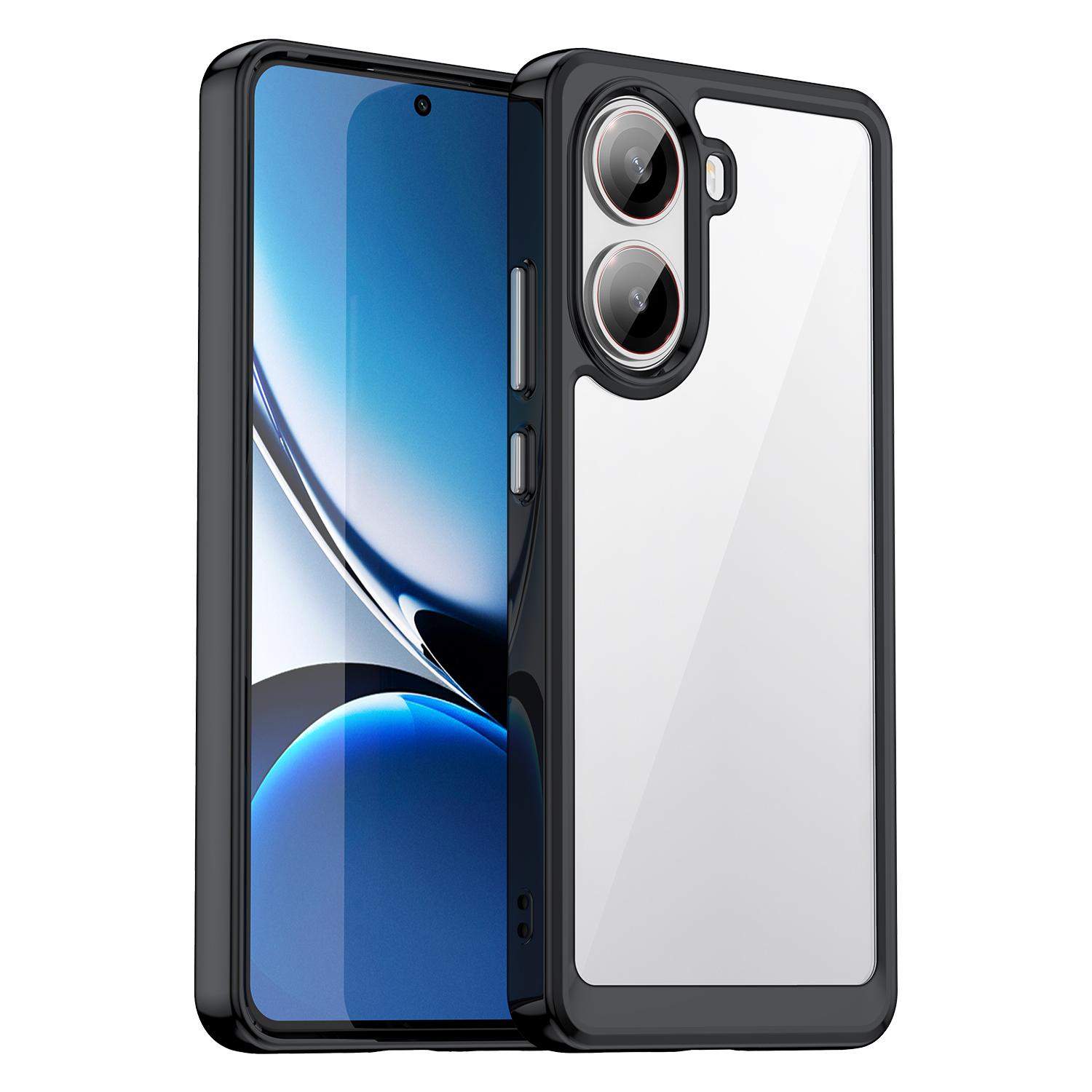 For Xiaomi Redmi Turbo 4 5G/Xiaomi Poco X7 Pro 5G Phone Case WANLONFENG XC Series TPU Acrylic Cover with Tempered Glass (Big Lens Hole) Black
For Xiaomi Redmi Turbo 4 5G/Xiaomi Poco X7 Pro 5G Phone Case WANLONFENG XC Series TPU Acrylic Cover with Tempered Glass (Big Lens Hole) Black
