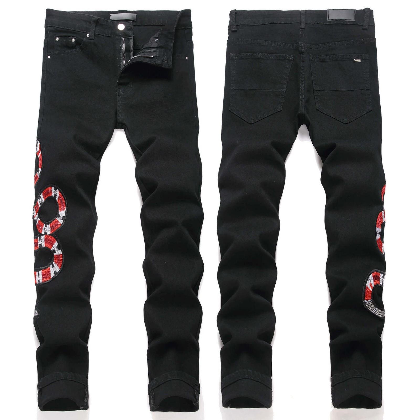 Джинсы Denim Street Youth Trendy Jeans Stretch с вышитыми отверстиями, узкие мужские джинсы 29 чёрный
Джинсы Denim Street Youth Trendy Jeans Stretch с вышитыми отверстиями, узкие мужские джинсы 29 чёрный
