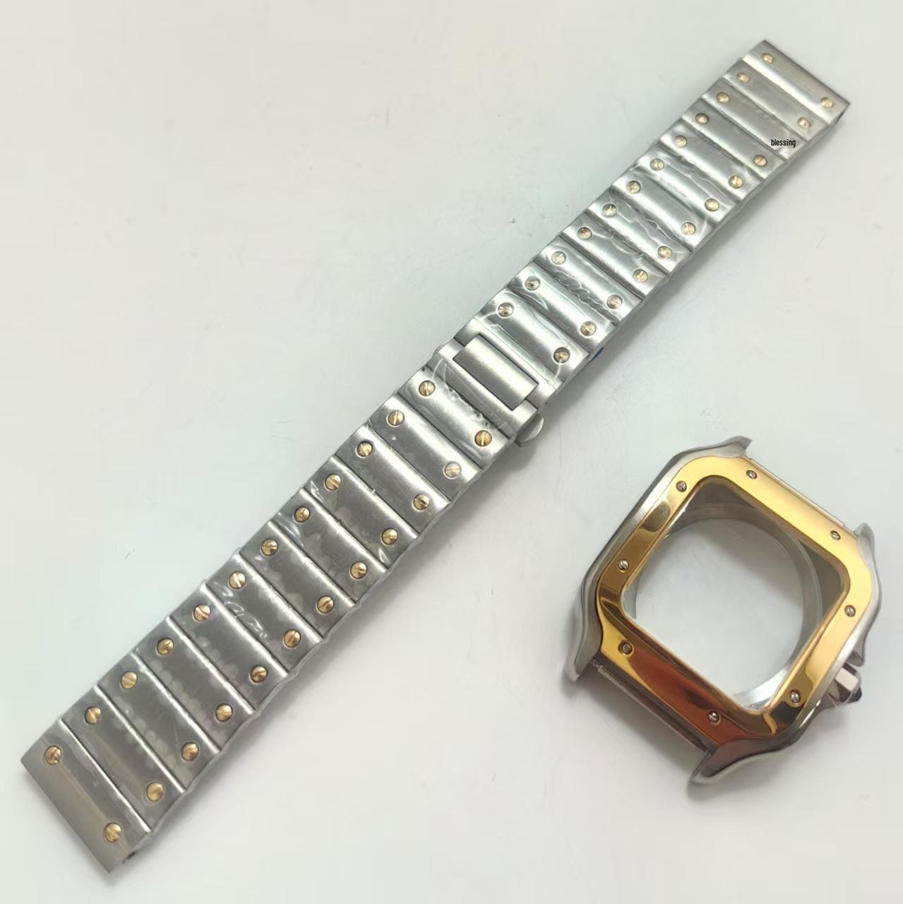 38mm 316L Case Watch Set with Mineral Glass, Compatible with NH35 Movement Silver (Solid Back)
38mm 316L Case Watch Set with Mineral Glass, Compatible with NH35 Movement Silver (Solid Back)