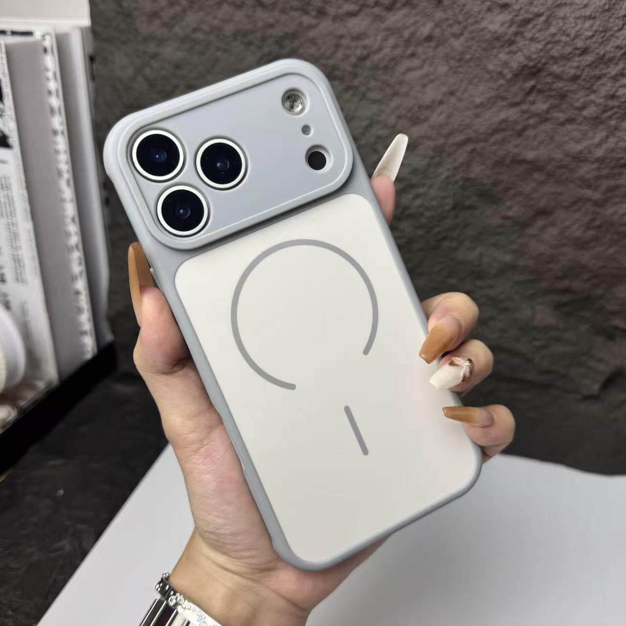 Velvet Anti-Fall Heat Dissipation Magnetic Color-Block Phone Case for iPhone 17 Pro Max iPhone 14
Velvet Anti-Fall Heat Dissipation Magnetic Color-Block Phone Case for iPhone 17 Pro Max iPhone 14