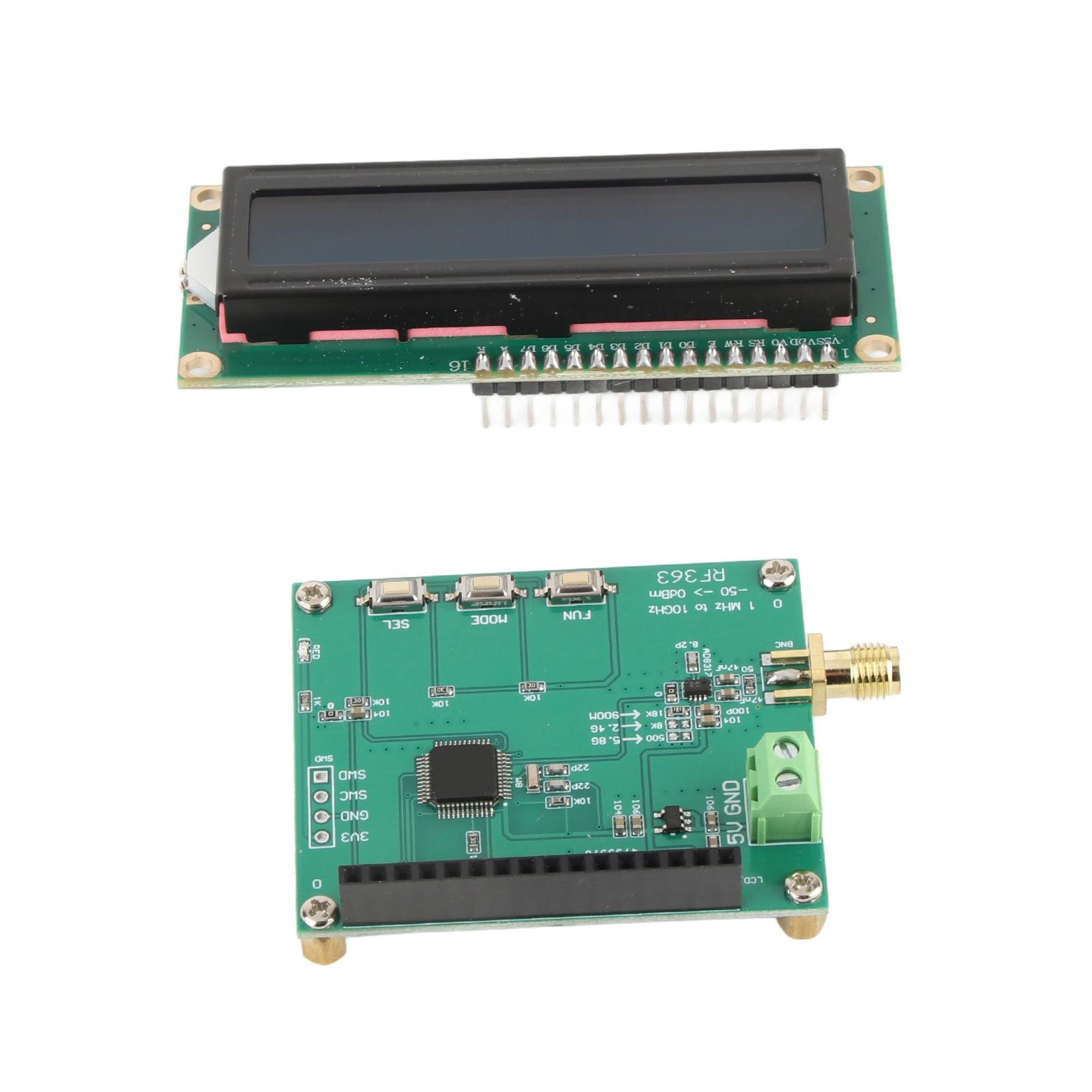 Радіочастотний вимірювач потужності 1 МГц ~ 10 ГГц Вимірювач потужності Вимірювання значення ослаблення радіочастотної потужності
Радіочастотний вимірювач потужності 1 МГц ~ 10 ГГц Вимірювач потужності Вимірювання значення ослаблення радіочастотної потужності