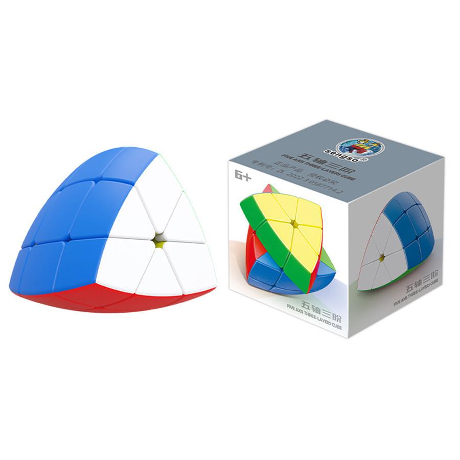 Shengshou Five Axis 2 3 4 5 layers Cube 3x3 Magic Speed Cube Stickerless Professional Pentahedron Cubo Magico Puzzle Toys
Shengshou Five Axis 2 3 4 5 layers Cube 3x3 Magic Speed Cube Stickerless Professional Pentahedron Cubo Magico Puzzle Toys