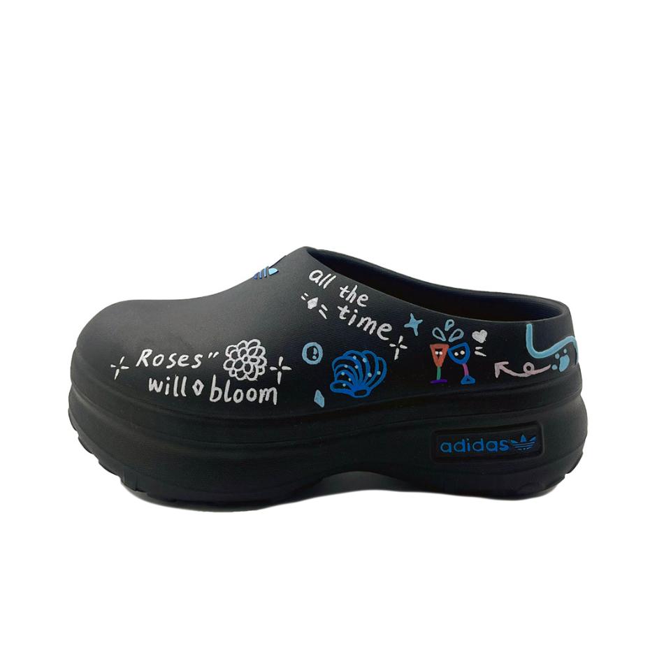 Adidas Originals AdiFOM Stan Smith Mule Abrasion Resistant Closed Toe Slippers Unisex Black Blue IE4626(Tea641-) 39
Adidas Originals AdiFOM Stan Smith Mule Abrasion Resistant Closed Toe Slippers Unisex Black Blue IE4626(Tea641-) 39