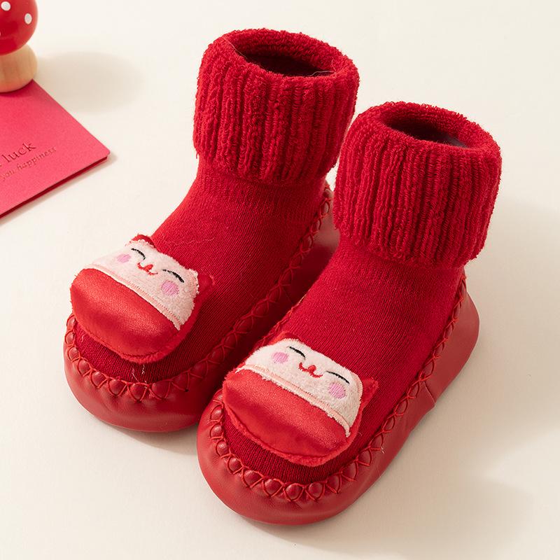 Thickened Non-Slip Baby Toddler Socks - Mid-Calf Winter Socks for 6-18 Months Sole 12cm (6-12 months)
Thickened Non-Slip Baby Toddler Socks - Mid-Calf Winter Socks for 6-18 Months Sole 12cm (6-12 months)