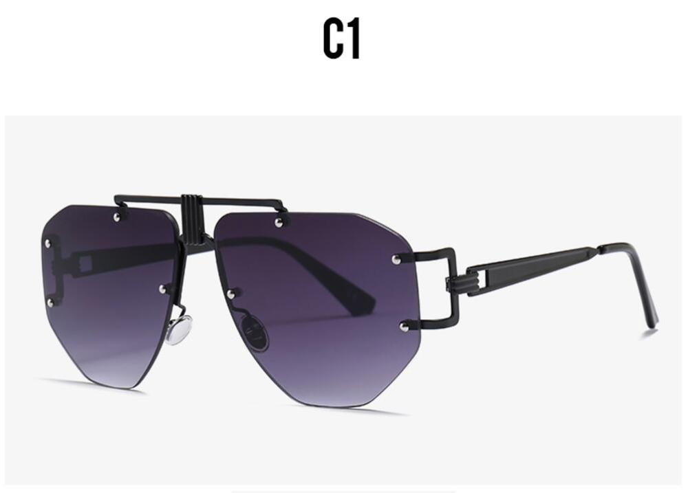 New Irregular Shape Luxury Design Sunglasses Oversized Ladies Fashion Plastic Outdoor Gradient Goggles UV400
New Irregular Shape Luxury Design Sunglasses Oversized Ladies Fashion Plastic Outdoor Gradient Goggles UV400