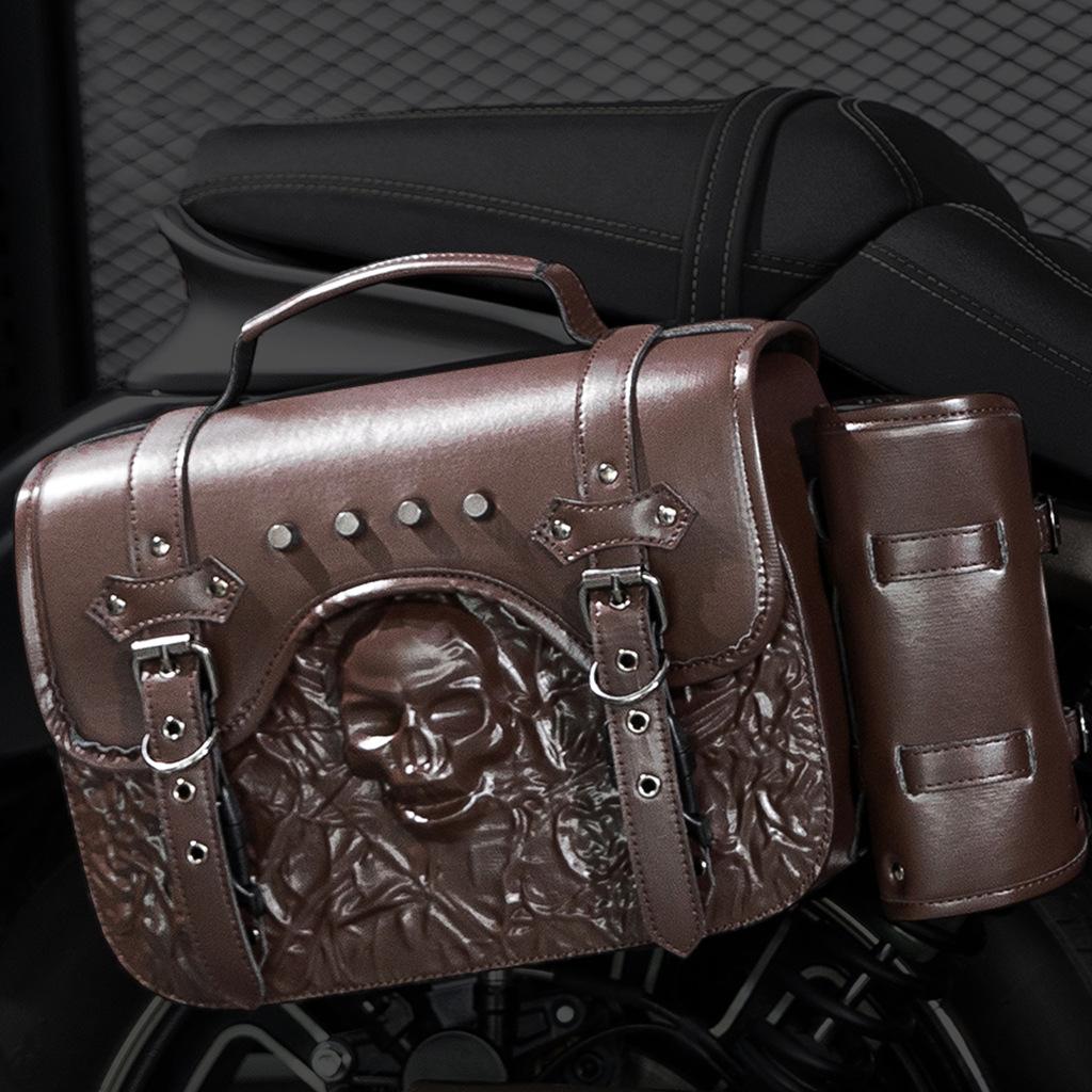 Harley Prince Cruise Gothic Edge Bag Niche Creative Skull Head Rivet Side Bag
Harley Prince Cruise Gothic Edge Bag Niche Creative Skull Head Rivet Side Bag