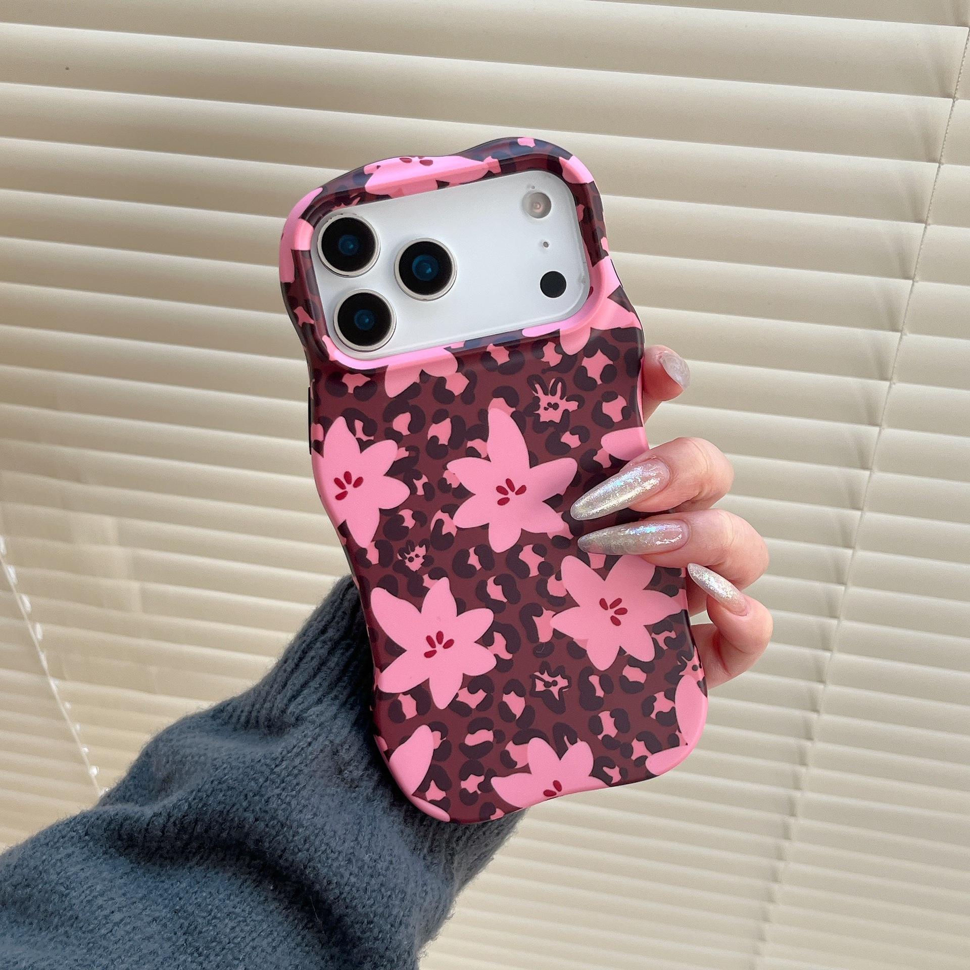 Leopard Print with Pink Flowers Two-in-One Frosted Case for iPhone 16 Pro Max/Apple 17/15/14 14
Leopard Print with Pink Flowers Two-in-One Frosted Case for iPhone 16 Pro Max/Apple 17/15/14 14