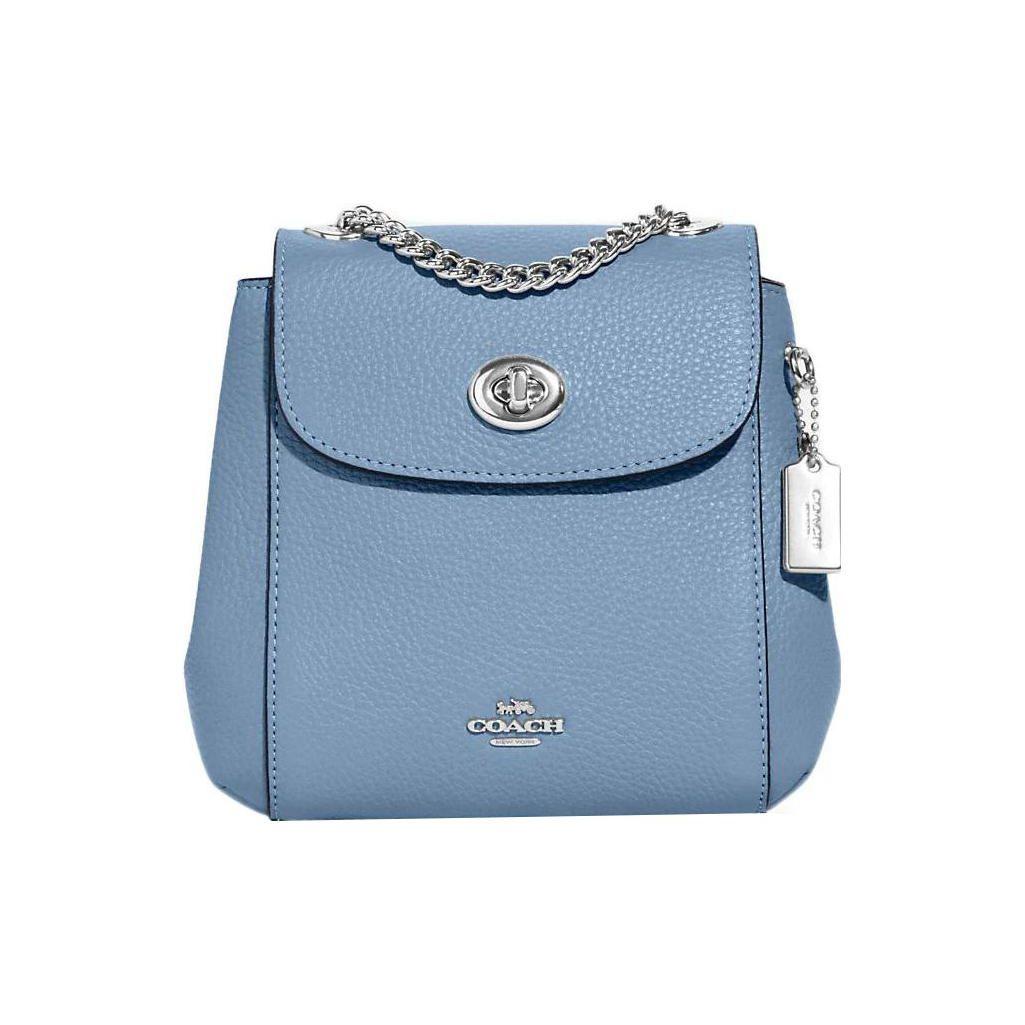 Coach Convertible 18 Turnlock Pebble Leather Shoulder Backpack Small Women backpack Cornflower-Blue C5677-SVCF Basic Set (Bag+Dust Bag)
Coach Convertible 18 Turnlock Pebble Leather Shoulder Backpack Small Women backpack Cornflower-Blue C5677-SVCF Basic Set (Bag+Dust Bag)