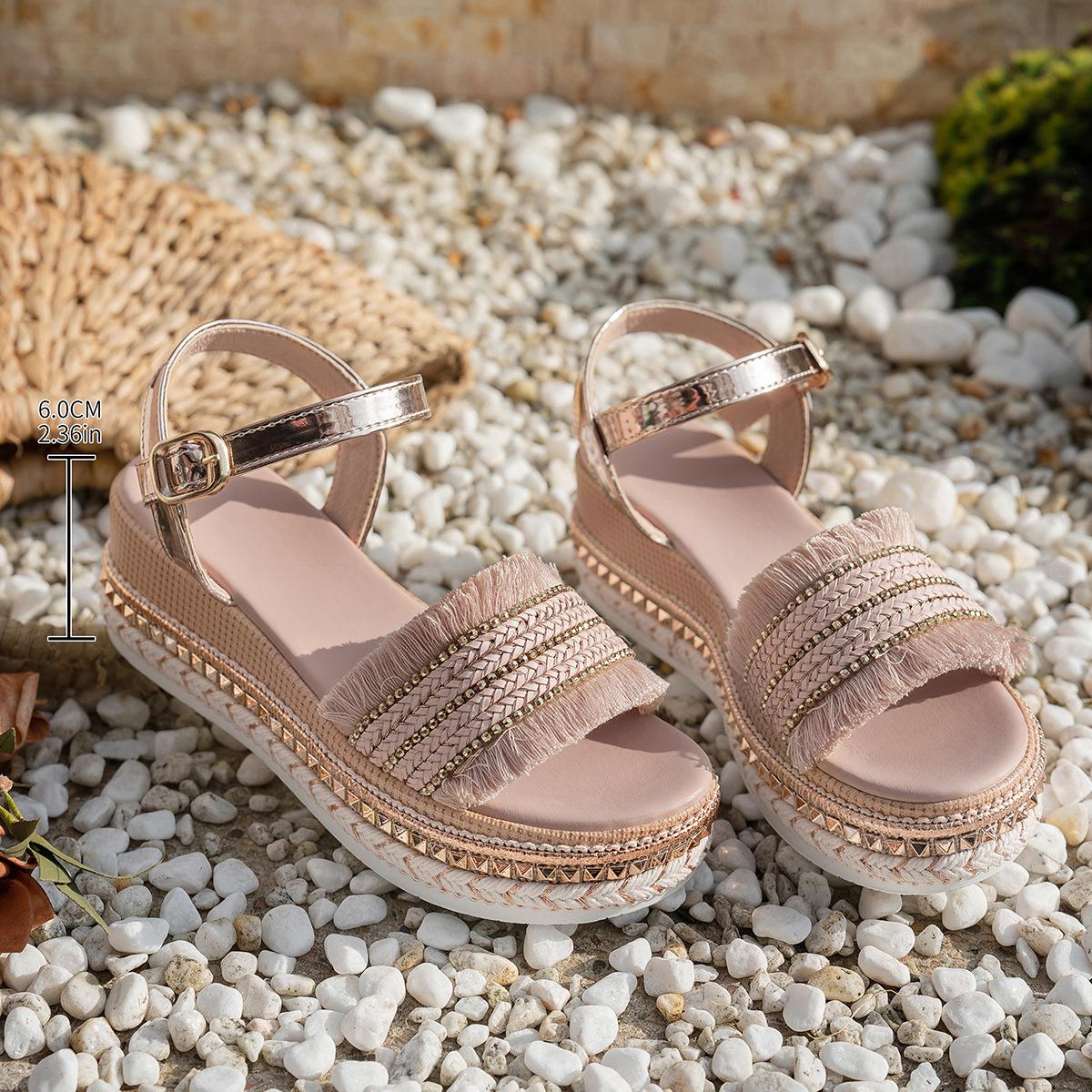 Summer new large size fish mouth buckle wedge sandals women s chair with platform women s sandals 42 хакі
Summer new large size fish mouth buckle wedge sandals women s chair with platform women s sandals 42 хакі