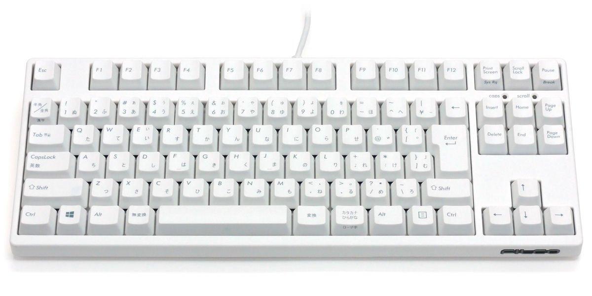 FILCO Majestouch2 HAKUA Tenkeyless CherryMX коричнева вісь 91 Японська кана типу tenkeyless сумісний матовий білий USB/PS2 FKBN91M/JMW2 білий
FILCO Majestouch2 HAKUA Tenkeyless CherryMX коричнева вісь 91 Японська кана типу tenkeyless сумісний матовий білий USB/PS2 FKBN91M/JMW2 білий