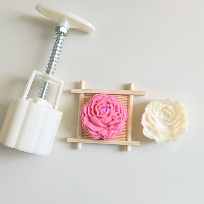 Plastic Mooncake Stamps Peony Shaped Mooncake Moulds Festival DIY Hand Press Mooncake Cutters Pastry Decorating Dropshipping
Plastic Mooncake Stamps Peony Shaped Mooncake Moulds Festival DIY Hand Press Mooncake Cutters Pastry Decorating Dropshipping