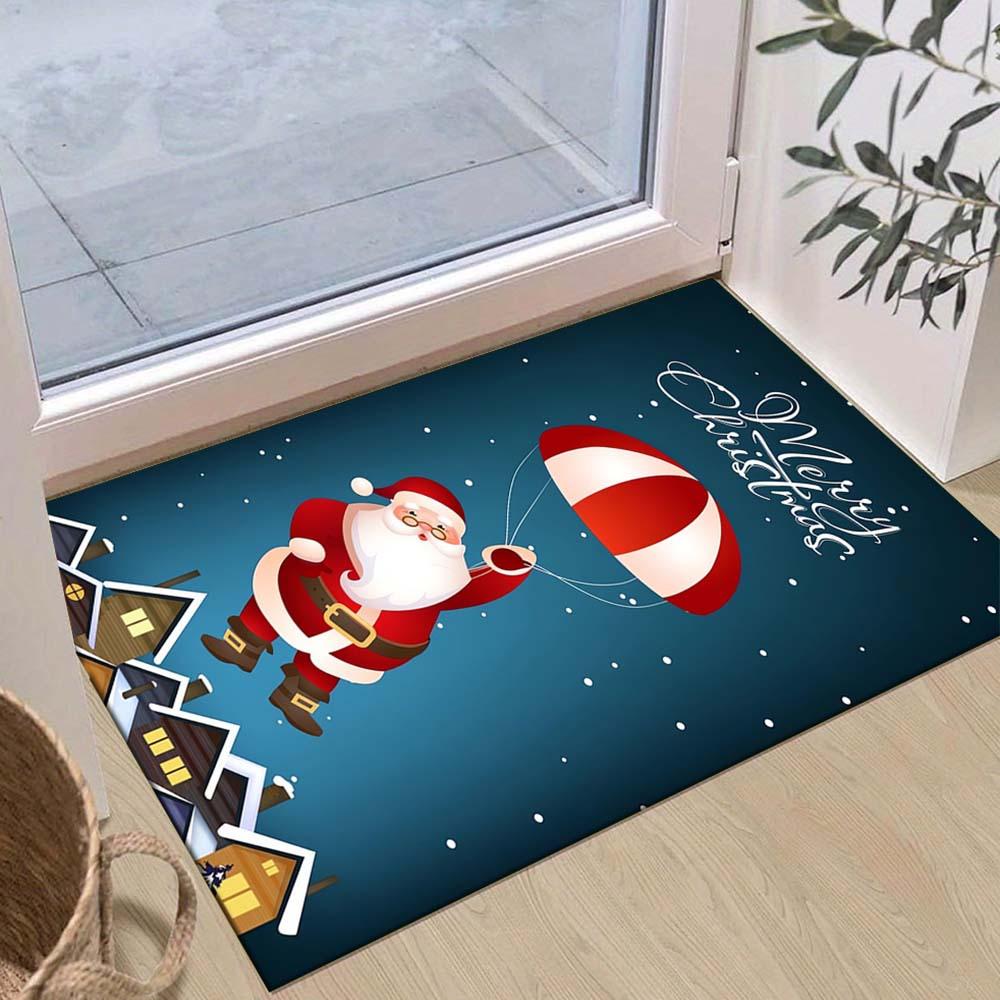 1pc Christmas Themed Rug, Santa Claus in The Sky Print, Bedside Carpet, Non slip Laundry Room Mat, Machine Washable Water Absorbing Entrance 60cm by 90cm
1pc Christmas Themed Rug, Santa Claus in The Sky Print, Bedside Carpet, Non slip Laundry Room Mat, Machine Washable Water Absorbing Entrance 60cm by 90cm