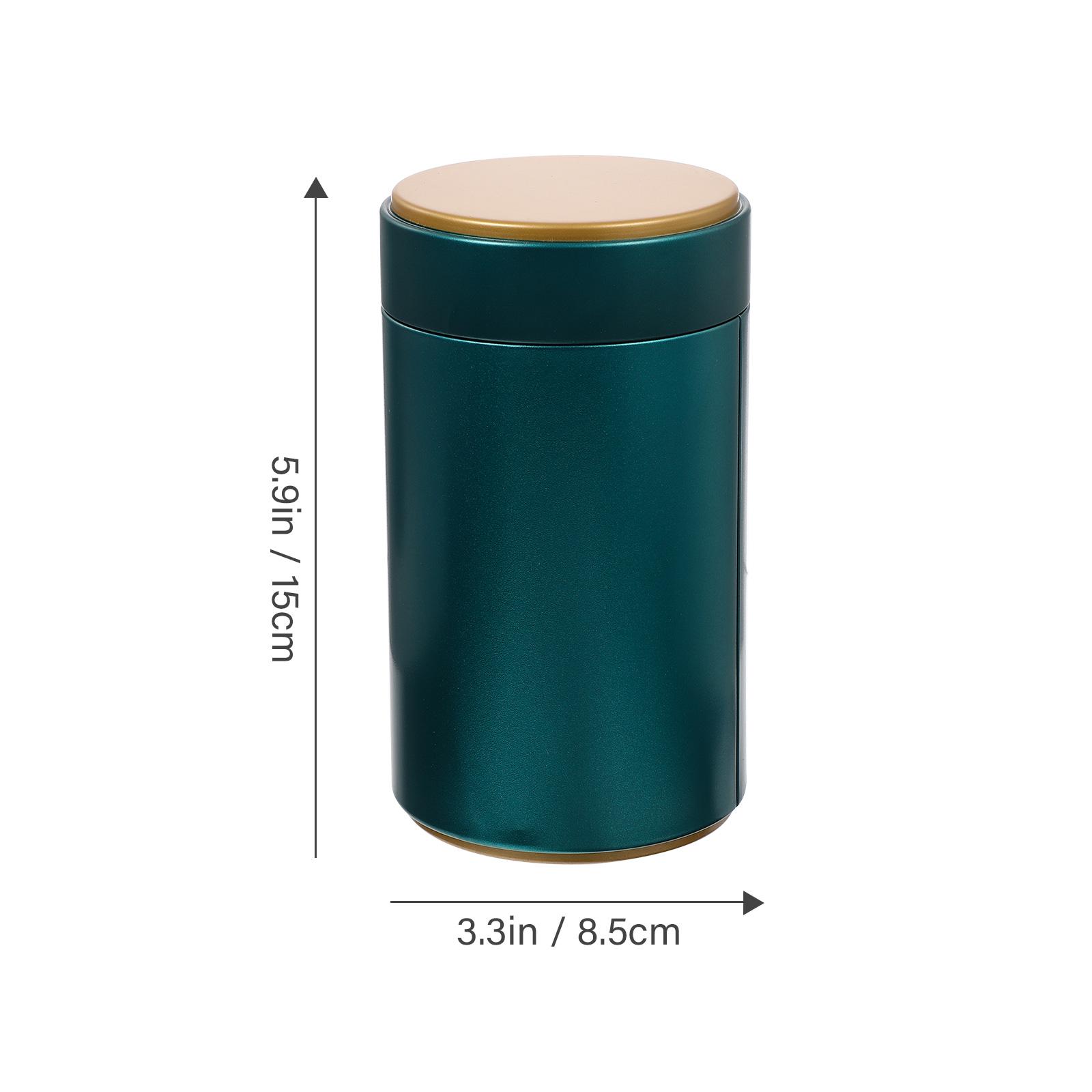 4Pcs Loose Leaf Tea Canisters Metal Gift Tins with Airtight Lids Functional Storage Jars for Coffee Beans Dried Fruit Kitchen темно-зелений колір
4Pcs Loose Leaf Tea Canisters Metal Gift Tins with Airtight Lids Functional Storage Jars for Coffee Beans Dried Fruit Kitchen темно-зелений колір