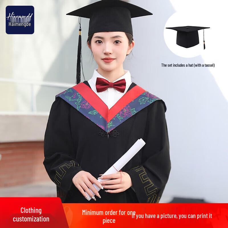 HIARMNODD Graduation Gown & Cap Set M
HIARMNODD Graduation Gown & Cap Set M