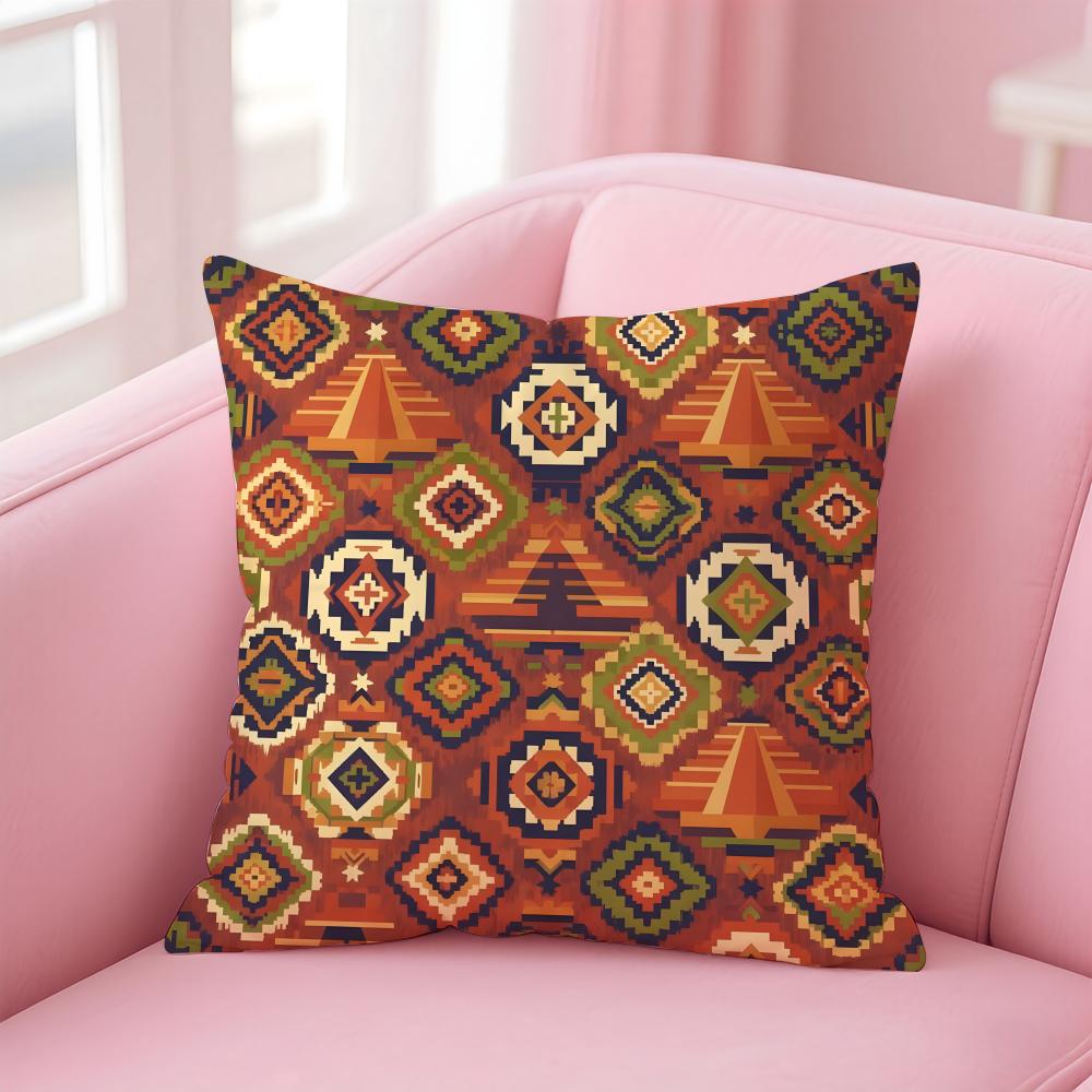 Free and unrestrained Bohemian style Cushion Cover Pillow Case Soft Skin Friendly Fabric Concealed Zipper 40X40cm
Free and unrestrained Bohemian style Cushion Cover Pillow Case Soft Skin Friendly Fabric Concealed Zipper 40X40cm