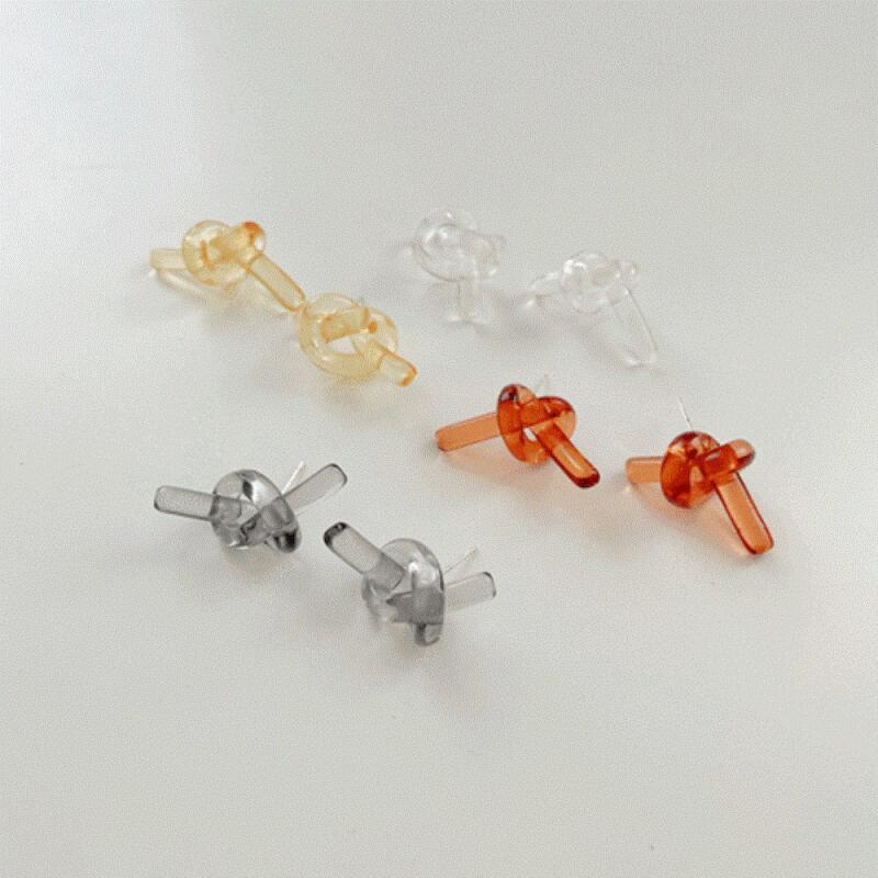 Nenler Earrings Women s Minimal Twist Transparent Unique transparency
Nenler Earrings Women s Minimal Twist Transparent Unique transparency