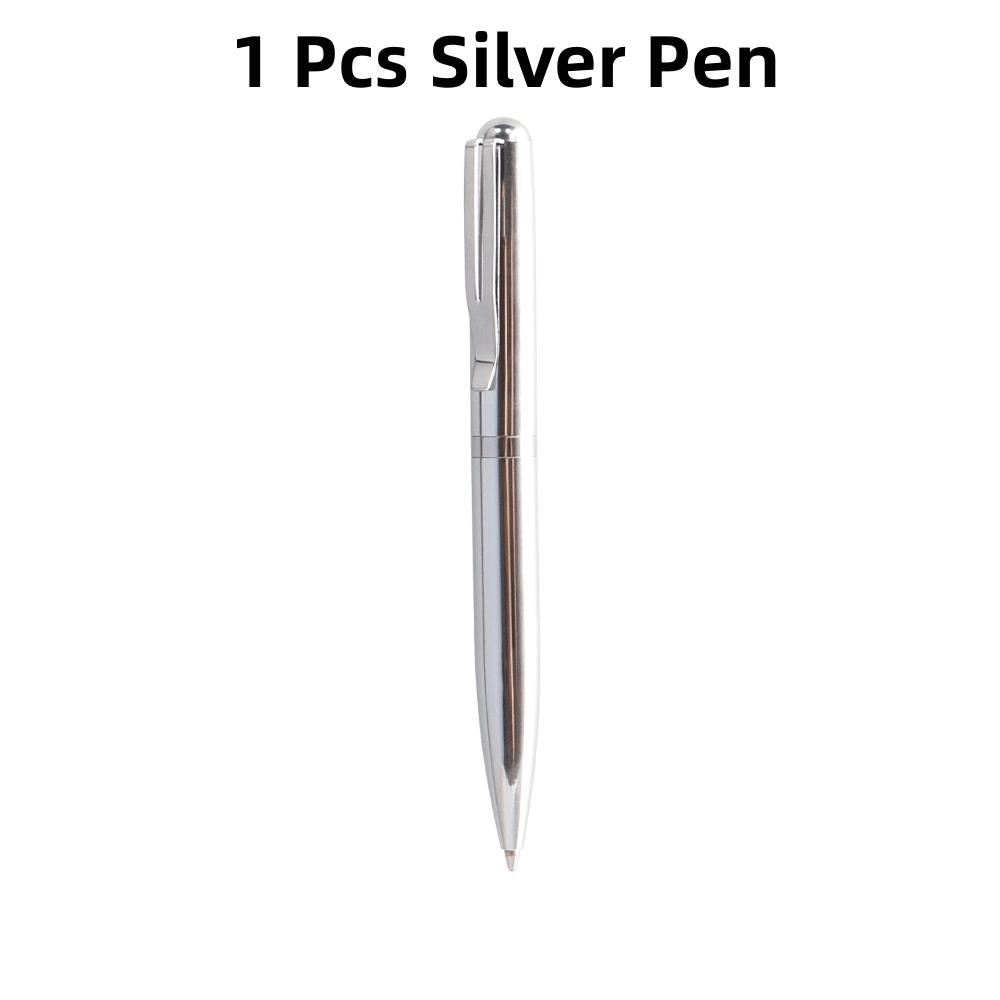 Mini Ballpoint Pen Metal Material Rotating Oily Stainless Steel Portable Metal Mini Pens For School Office Writing Point 0.7mm 1 Pcs Pen
Mini Ballpoint Pen Metal Material Rotating Oily Stainless Steel Portable Metal Mini Pens For School Office Writing Point 0.7mm 1 Pcs Pen