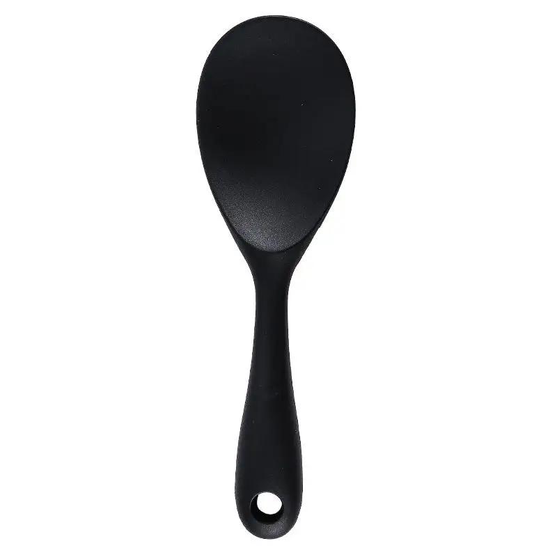 Heat Resistant Silicone Rice Spoon Non-Stick Rice Spatula Kitchen Tool Integrated Rice Spoon Does Not Hurt The Pot Spoon чорний
Heat Resistant Silicone Rice Spoon Non-Stick Rice Spatula Kitchen Tool Integrated Rice Spoon Does Not Hurt The Pot Spoon чорний