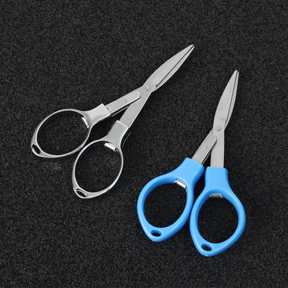 Foldable Pesca Accessories Scissors Fly Fishing Cut Tool PE Line Cutter Fish Tackle Gear