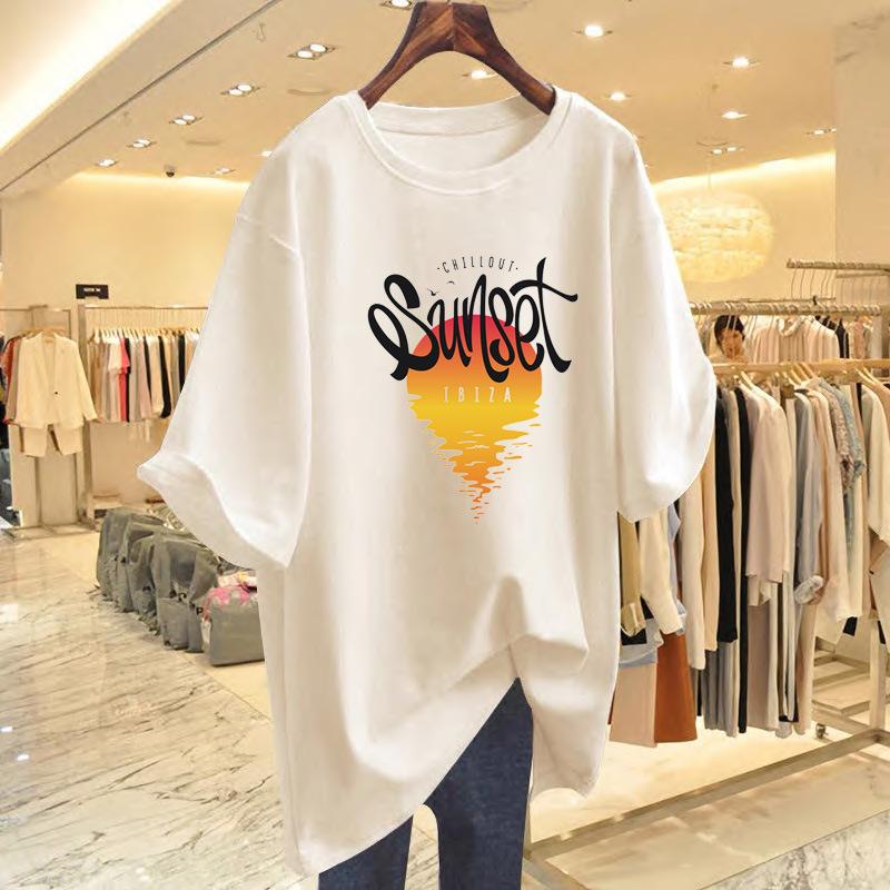 Pure cotton retro printing foreign versatile pure cotton short-sleeved black t-shirt women s summer new 2025 top ns tide S
Pure cotton retro printing foreign versatile pure cotton short-sleeved black t-shirt women s summer new 2025 top ns tide S