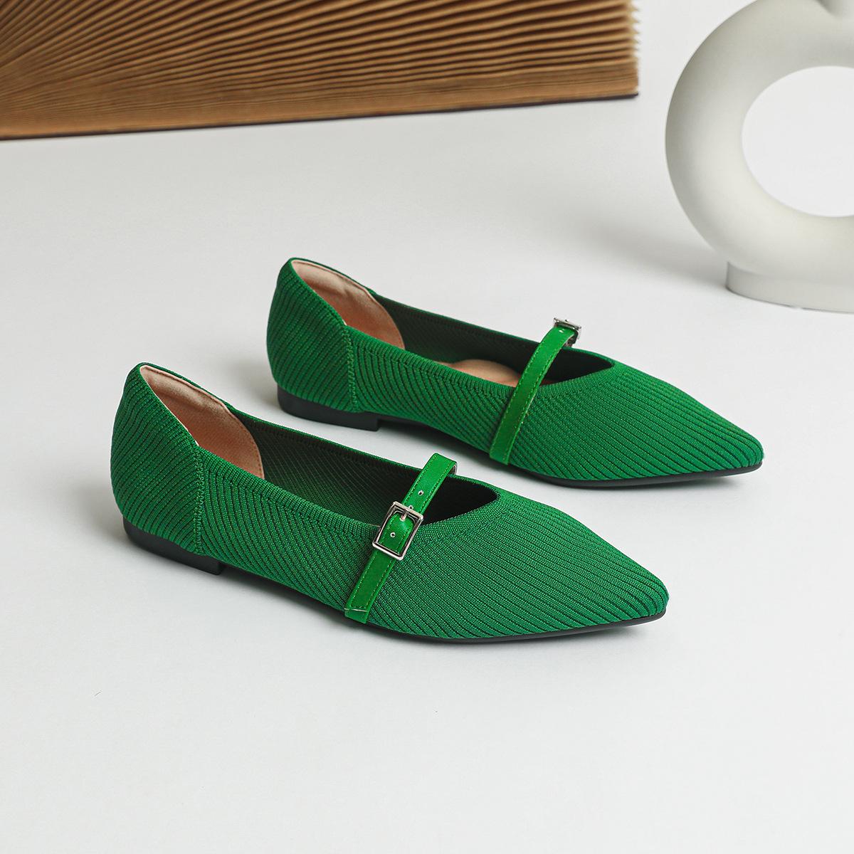 Women Mary Jane Shoes Pointed Toe 2026 Spring Shallow Cross Strap Women Dress Shoes Breathable Knitted Mid-heel Shoes Ladies 43 зелений
Women Mary Jane Shoes Pointed Toe 2026 Spring Shallow Cross Strap Women Dress Shoes Breathable Knitted Mid-heel Shoes Ladies 43 зелений