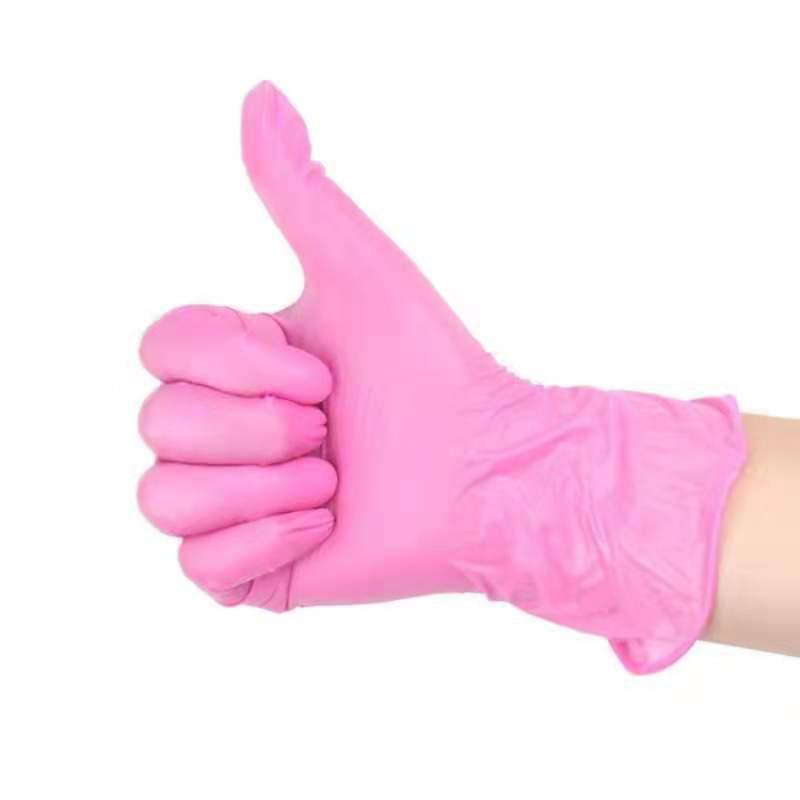 Disposable Pink Nitrile Gloves Latex Free WaterProof Anti Static Durable Versatile Working Gloves Kitchen Cooking Tools L
Disposable Pink Nitrile Gloves Latex Free WaterProof Anti Static Durable Versatile Working Gloves Kitchen Cooking Tools L