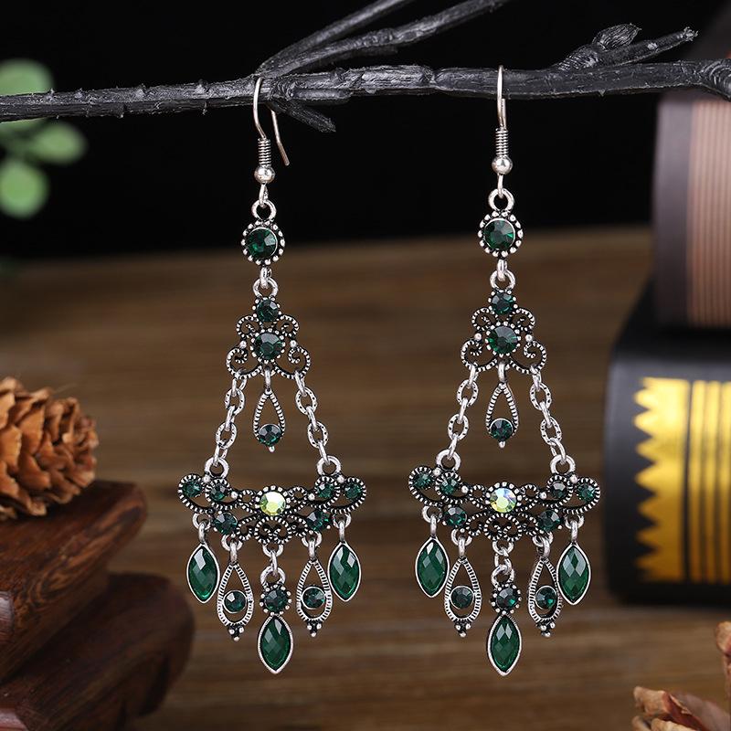 New Fashion Chain Link Crystal Rhinestone Earrings For Women Hangers Drop Tassel Dangle Wedding Earrings Zircon Bijoux Femme зелений
New Fashion Chain Link Crystal Rhinestone Earrings For Women Hangers Drop Tassel Dangle Wedding Earrings Zircon Bijoux Femme зелений