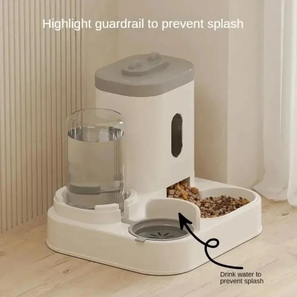 Automatic Feeder Cat Dog Food Bowl with Water Fountain, Pet Large Food Storage Dispenser Container Puppy Pet Kitten Accessories L&2L серый
Automatic Feeder Cat Dog Food Bowl with Water Fountain, Pet Large Food Storage Dispenser Container Puppy Pet Kitten Accessories L&2L серый
