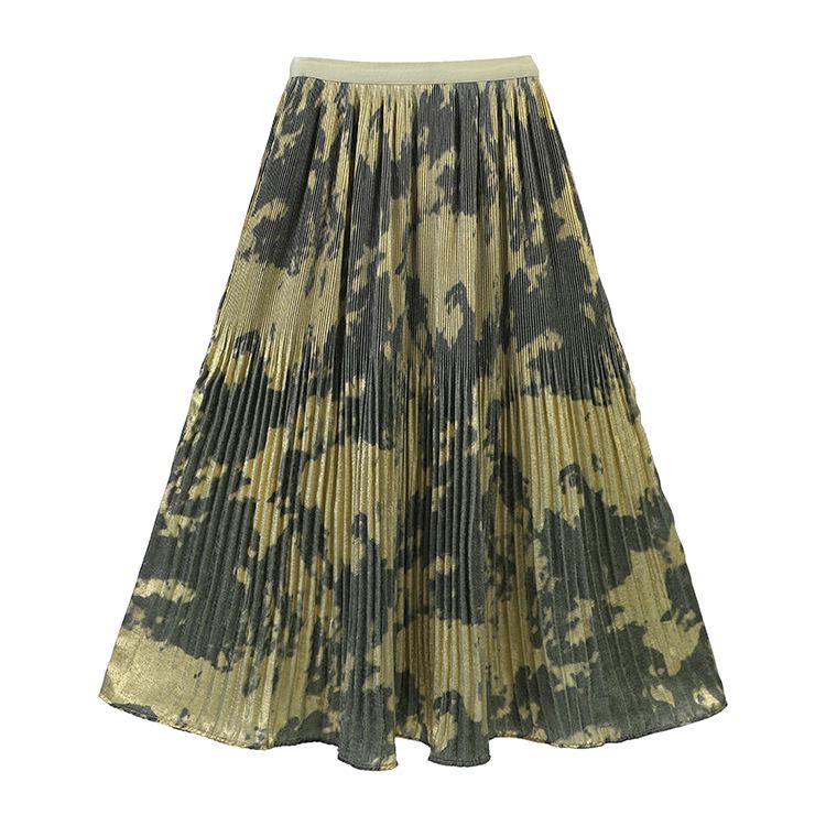 Fei Yuan Gradient Lurex Pleated Skirt - Women s Early Spring Fashion Midi with Unique Print Medium зелёный
Fei Yuan Gradient Lurex Pleated Skirt - Women s Early Spring Fashion Midi with Unique Print Medium зелёный
