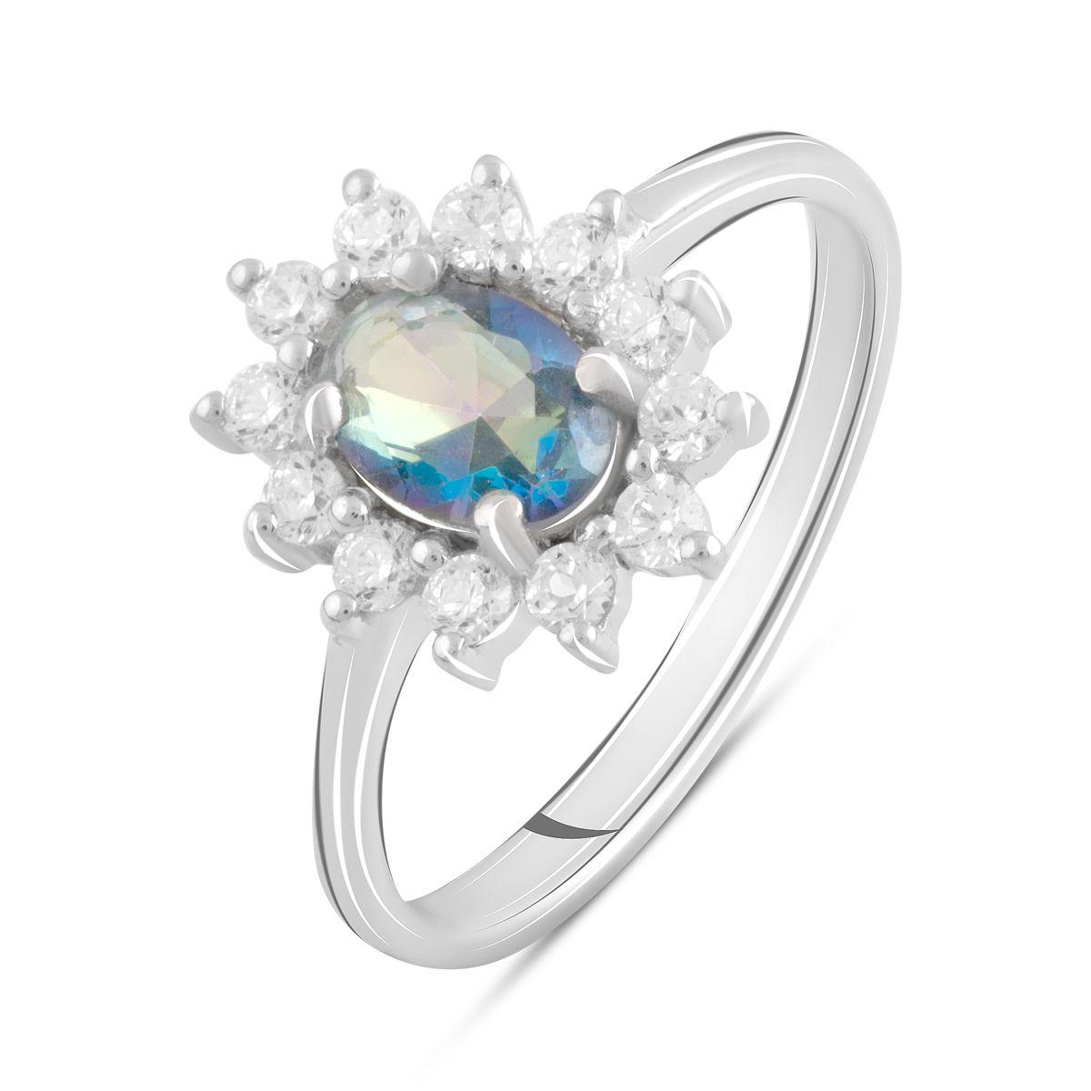 Срібна каблучка з топазом 0.55ct (2089933) 2.61 гр. 925 проби 18 різнокольорові кольору
Срібна каблучка з топазом 0.55ct (2089933) 2.61 гр. 925 проби 18 різнокольорові кольору