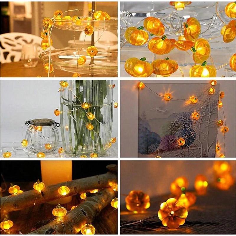 Halloween Party Decoration For Home bar Atmosphere Decor 1M 2M 3M Pumpkin Horror Eyeballs LED String Lights Portable USB LED 1m
Halloween Party Decoration For Home bar Atmosphere Decor 1M 2M 3M Pumpkin Horror Eyeballs LED String Lights Portable USB LED 1m
