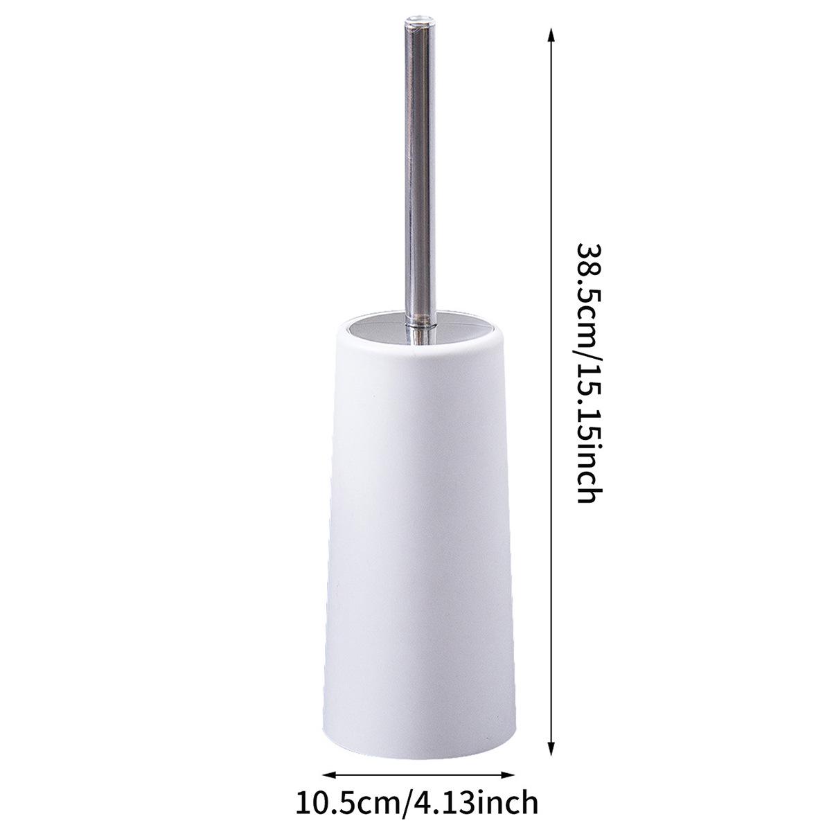 Ершик для унитаза из нержавеющей стали с основанием - мягкая щетина, длинная ручка для уборки ванной комнаты
Ершик для унитаза из нержавеющей стали с основанием - мягкая щетина, длинная ручка для уборки ванной комнаты