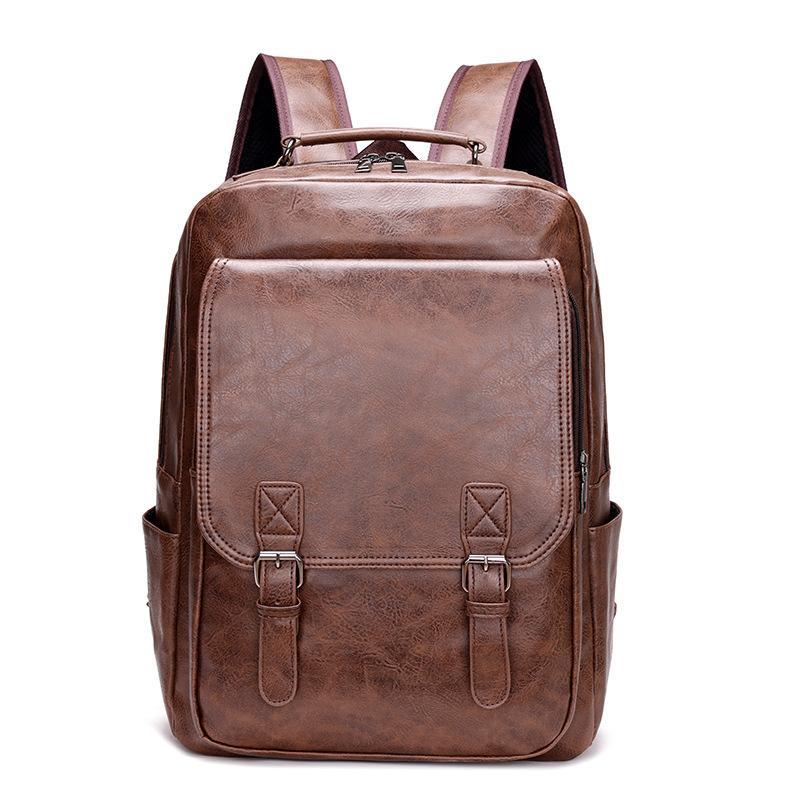 New Fashion Trend Backpack, Korean Version of Student Schoolbag Travel Large Backpack, Casual Computer Bag Men s Backpack темно-коричневого кольору
New Fashion Trend Backpack, Korean Version of Student Schoolbag Travel Large Backpack, Casual Computer Bag Men s Backpack темно-коричневого кольору