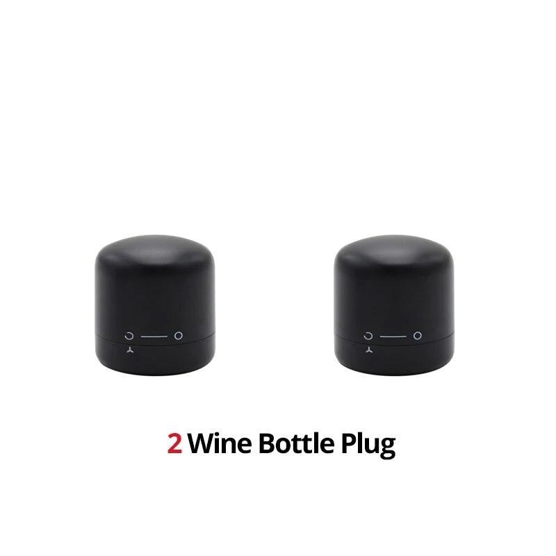2pcs Kitchen Acceesories Black Vacuum Red Wine Bottle Cap Stopper Silicone Sealed Vacuum Retain Freshness Wine Plug Bar Tools
2pcs Kitchen Acceesories Black Vacuum Red Wine Bottle Cap Stopper Silicone Sealed Vacuum Retain Freshness Wine Plug Bar Tools