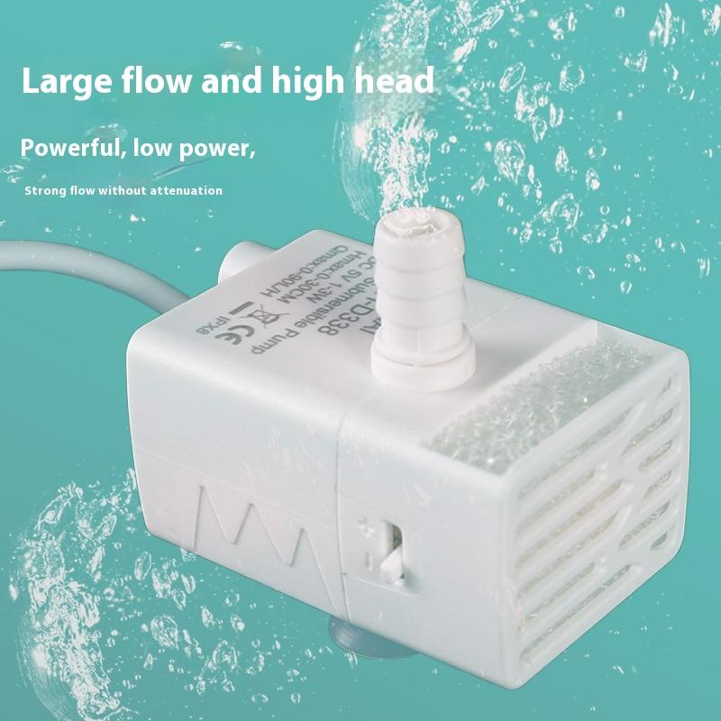 Water Pump Pet Cat Water Dispenser Anti Dry Burning Motor Cat Flower Water Dispenser Fish Tank Submersible Pump білий
Water Pump Pet Cat Water Dispenser Anti Dry Burning Motor Cat Flower Water Dispenser Fish Tank Submersible Pump білий